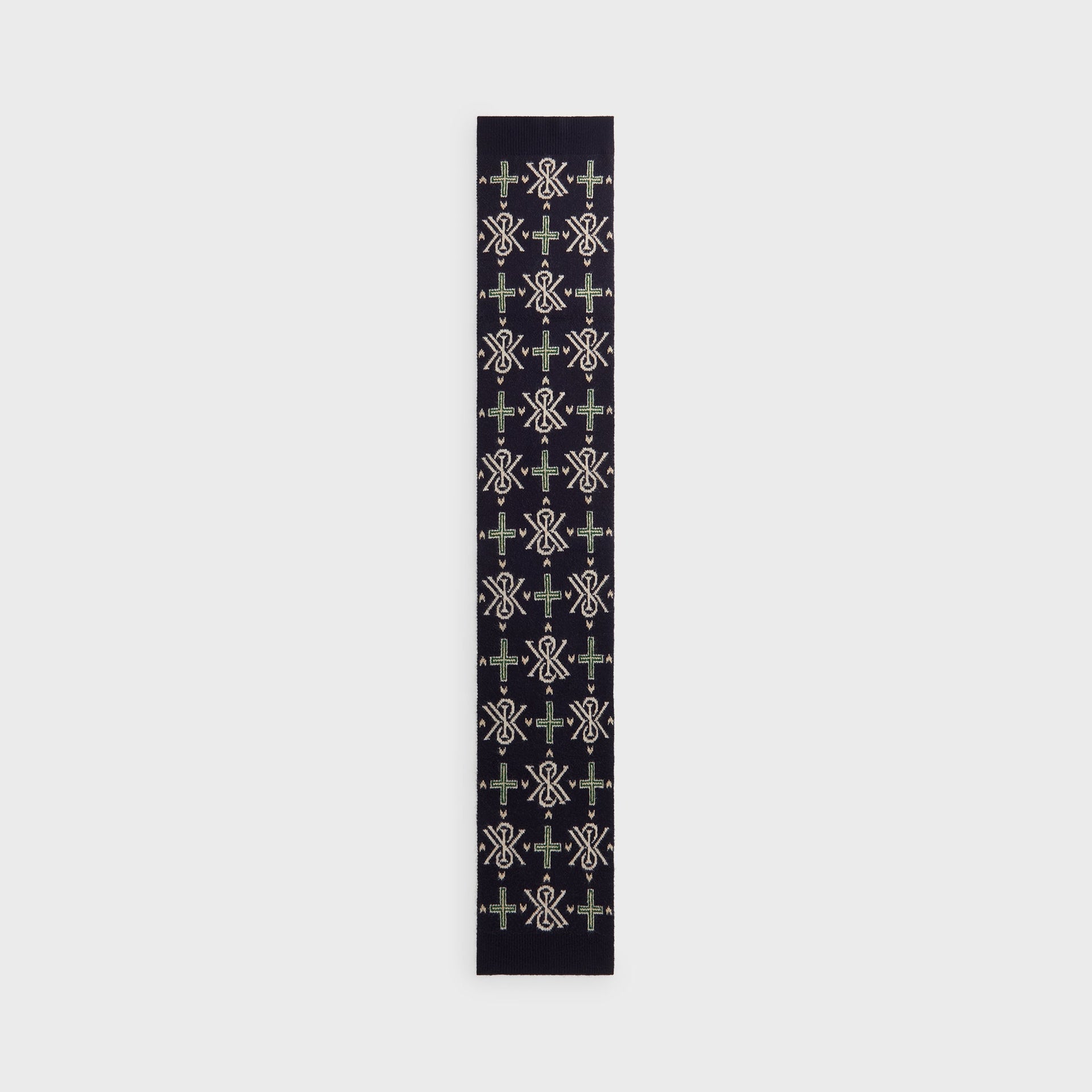 Kith Knitted Fairisle Scarf - Nocturnal