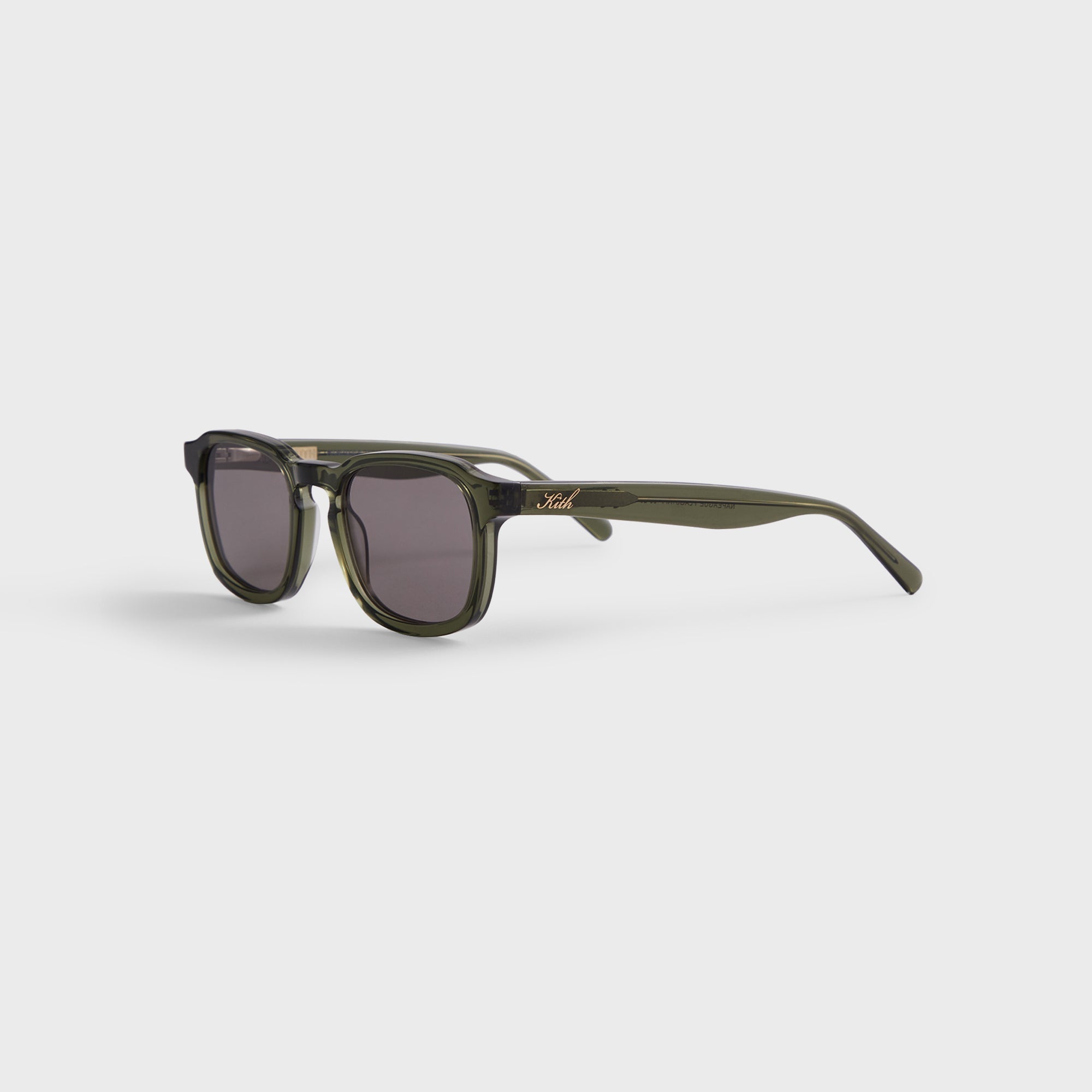 Kith Napeague Sunglasses - Green Crystal / Grey – Kith UK