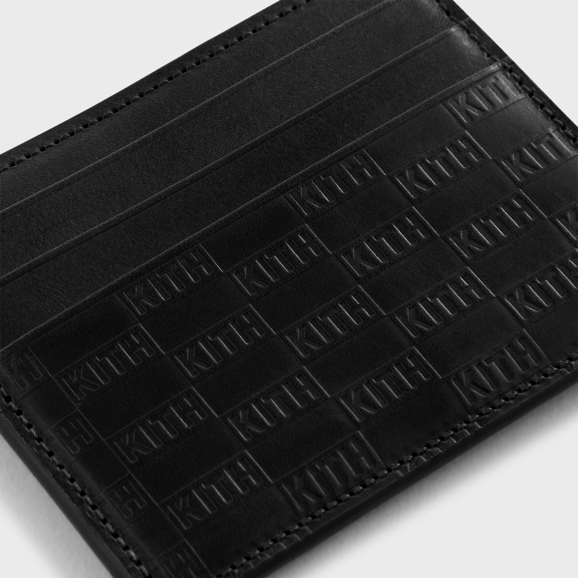 Kith Monogram Card Holder - Black