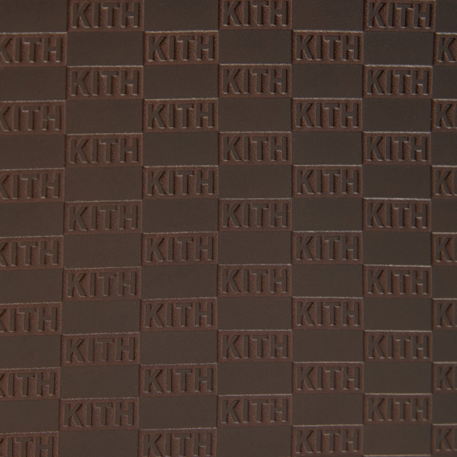 Kith Monogram Leather Dopp Kit - Incognito