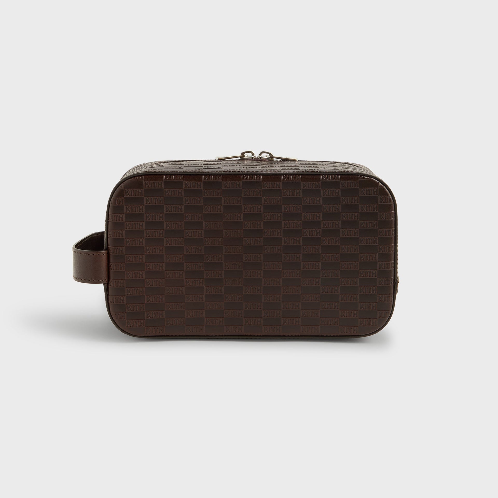 Kith Monogram Leather Dopp Kit - Incognito