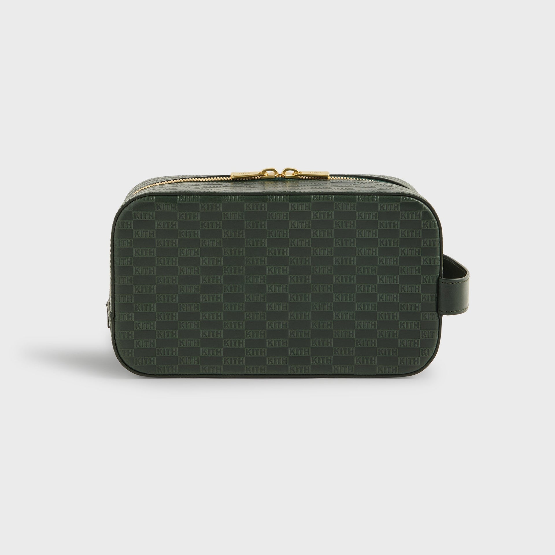 Kith Monogram Leather Dopp Kit - Equestrian