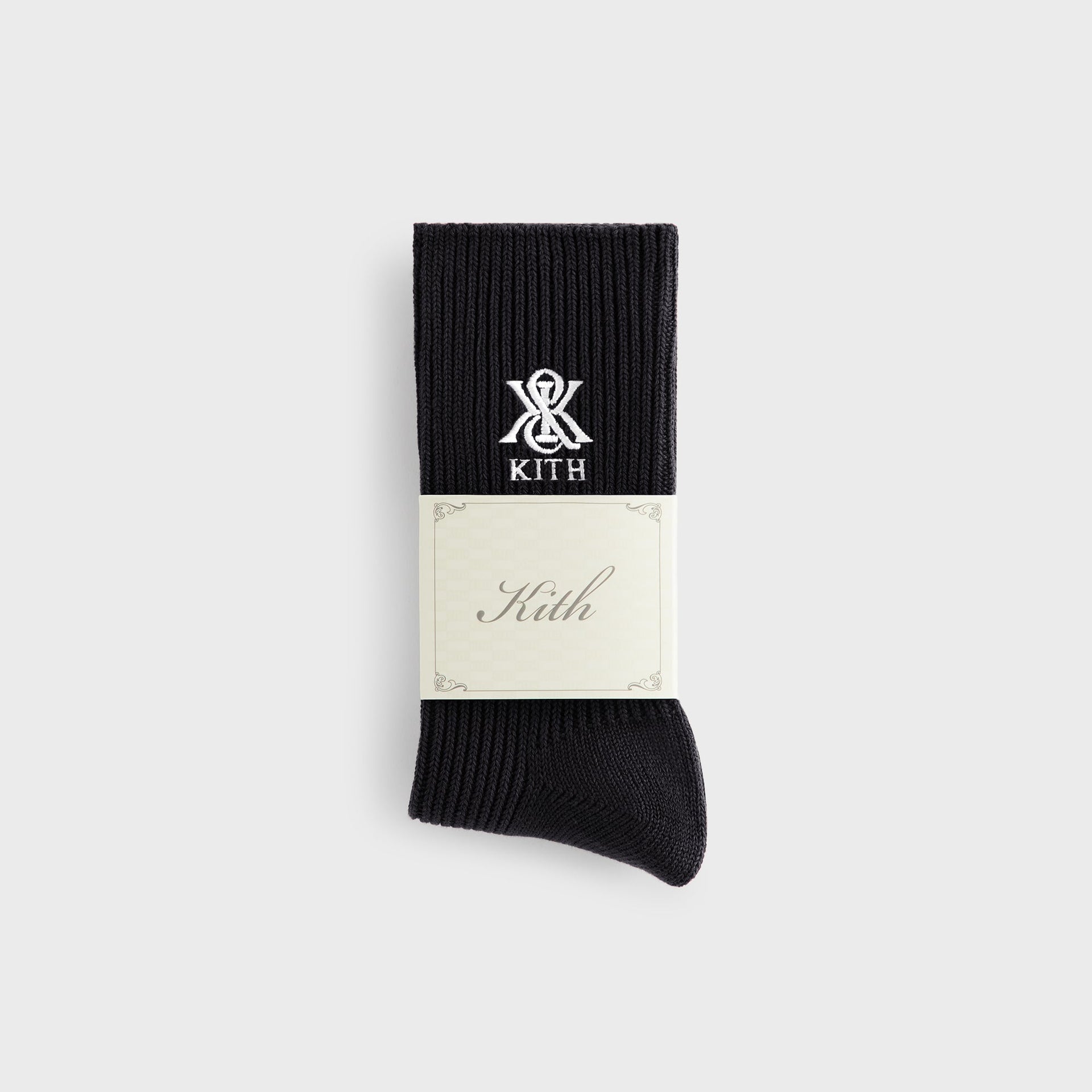 Kith Crest Relaxed Socks - Black