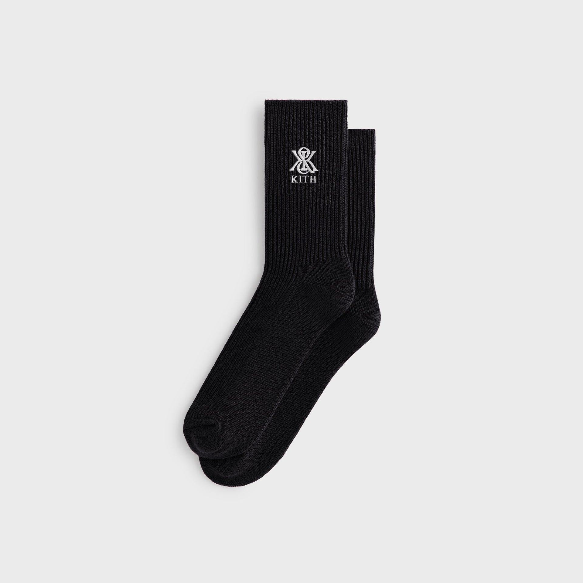 Kith Crest Relaxed Socks - Black