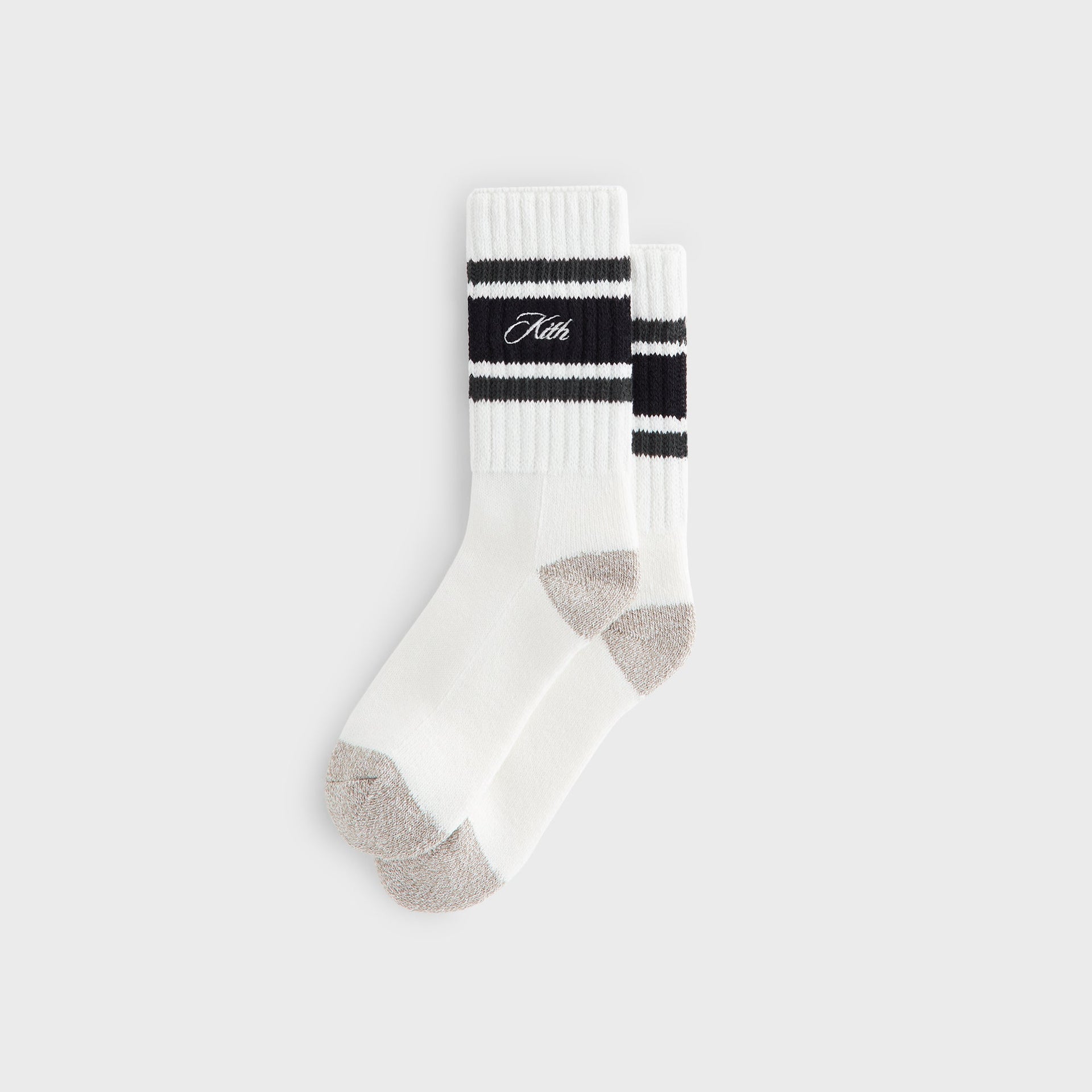 Kith Chunky Cotton Crew Socks - Black