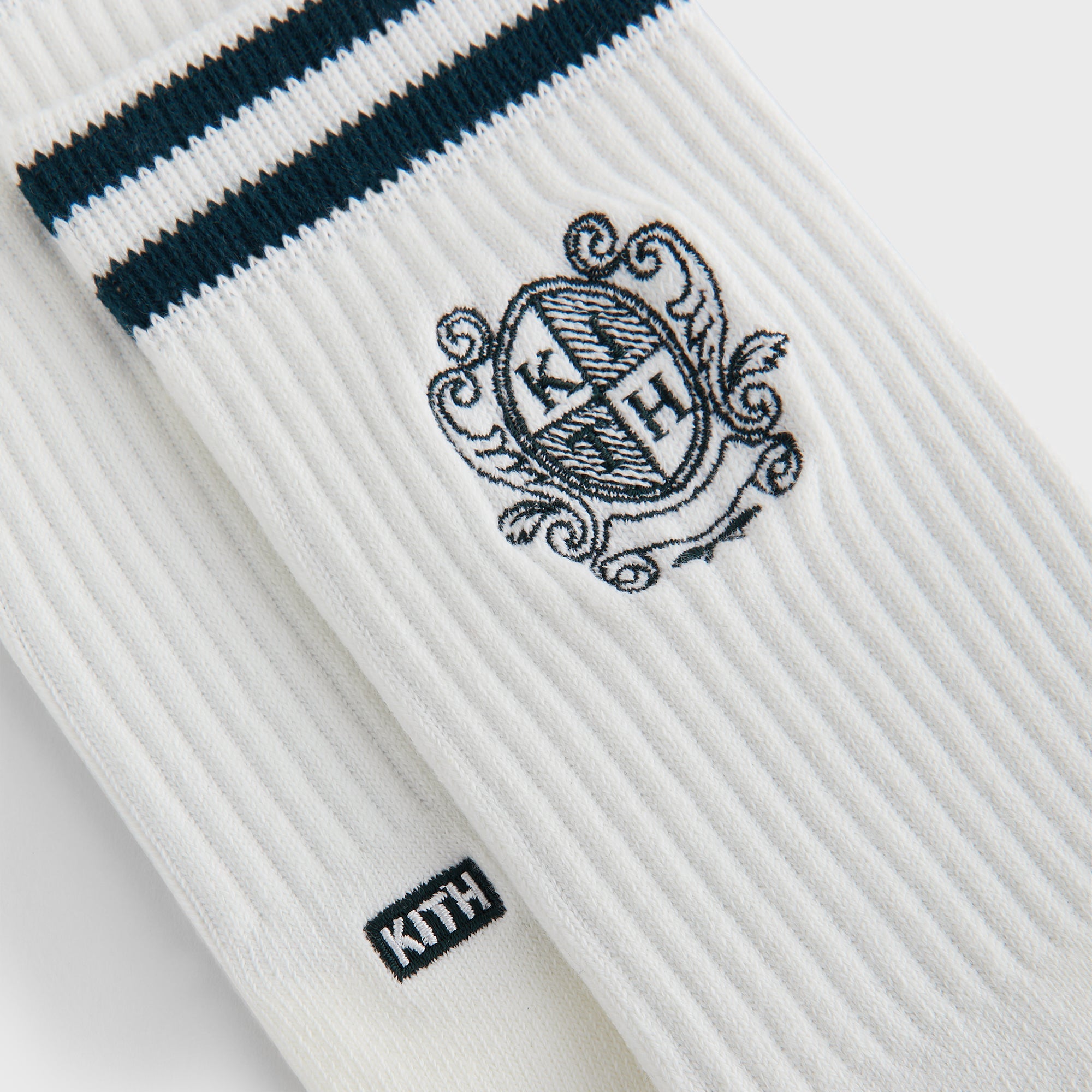 Kith 3-Pack Crest Crew Socks - Silk – Kith UK