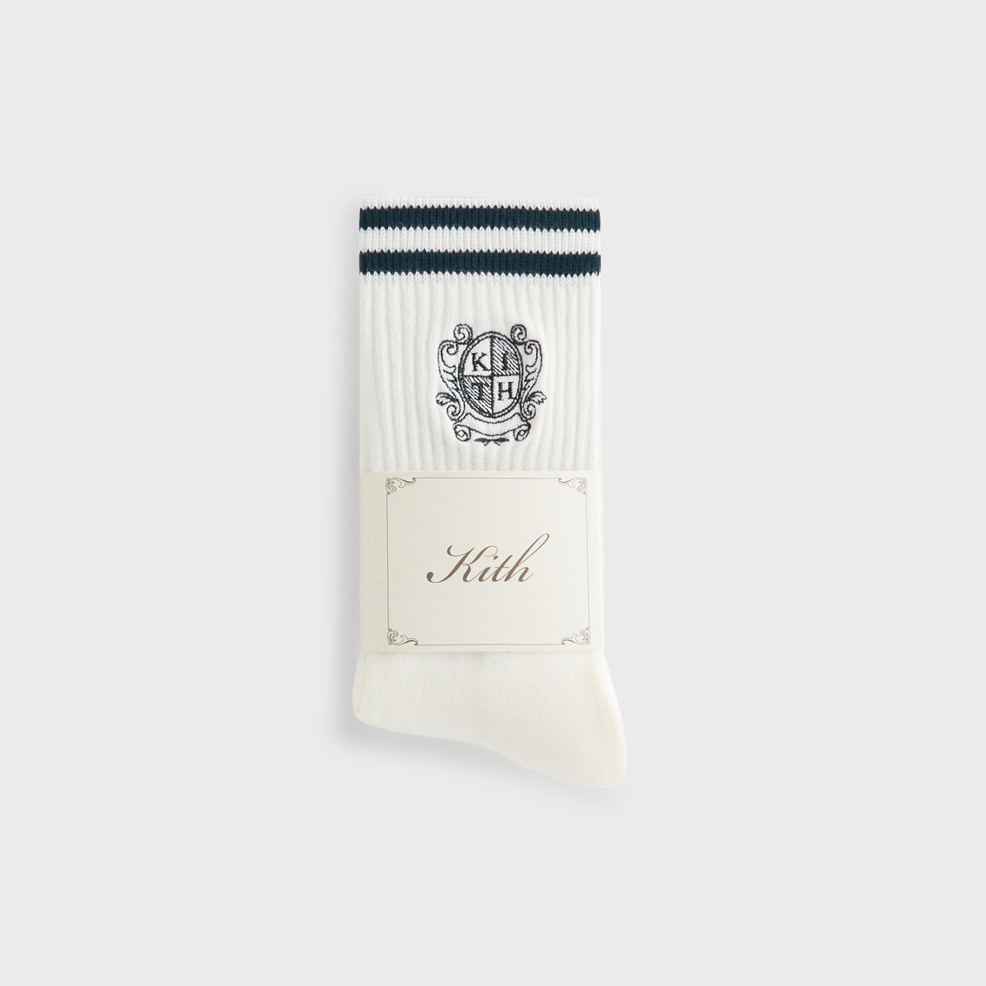 Kith 3-Pack Crest Crew Socks - Silk