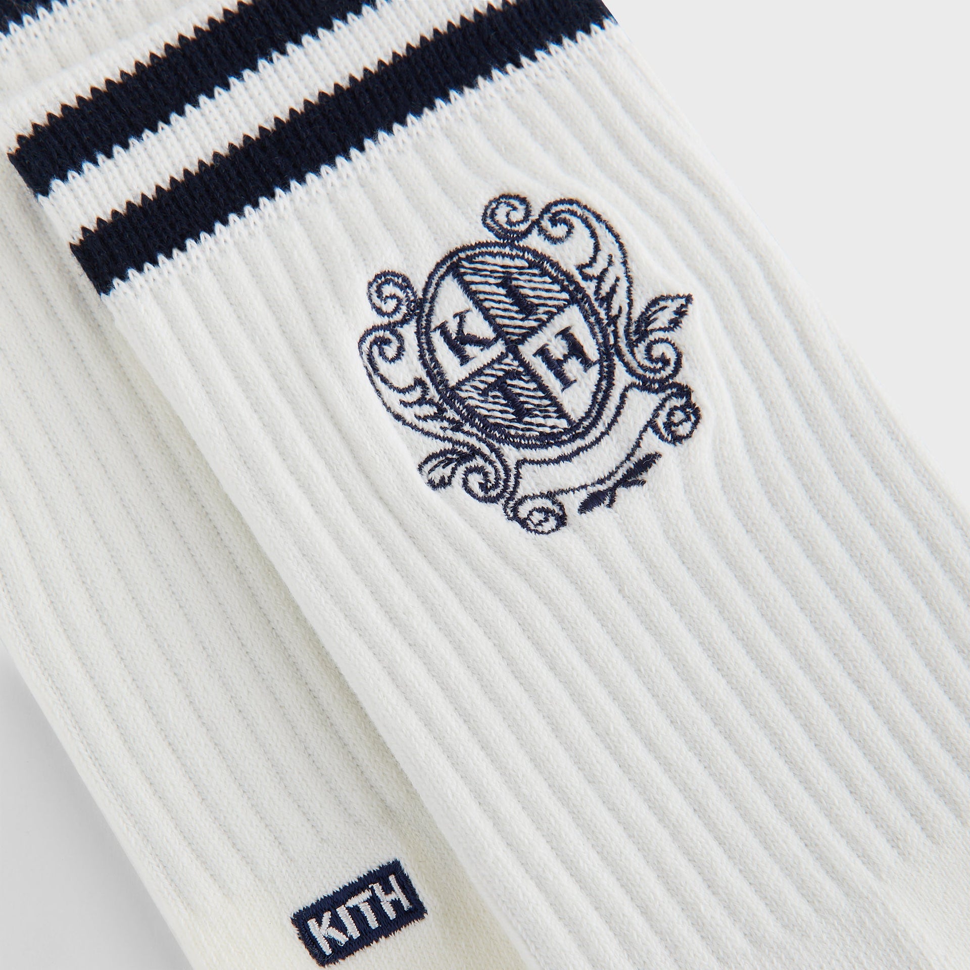 Kith 3-Pack Crest Crew Socks - Silk