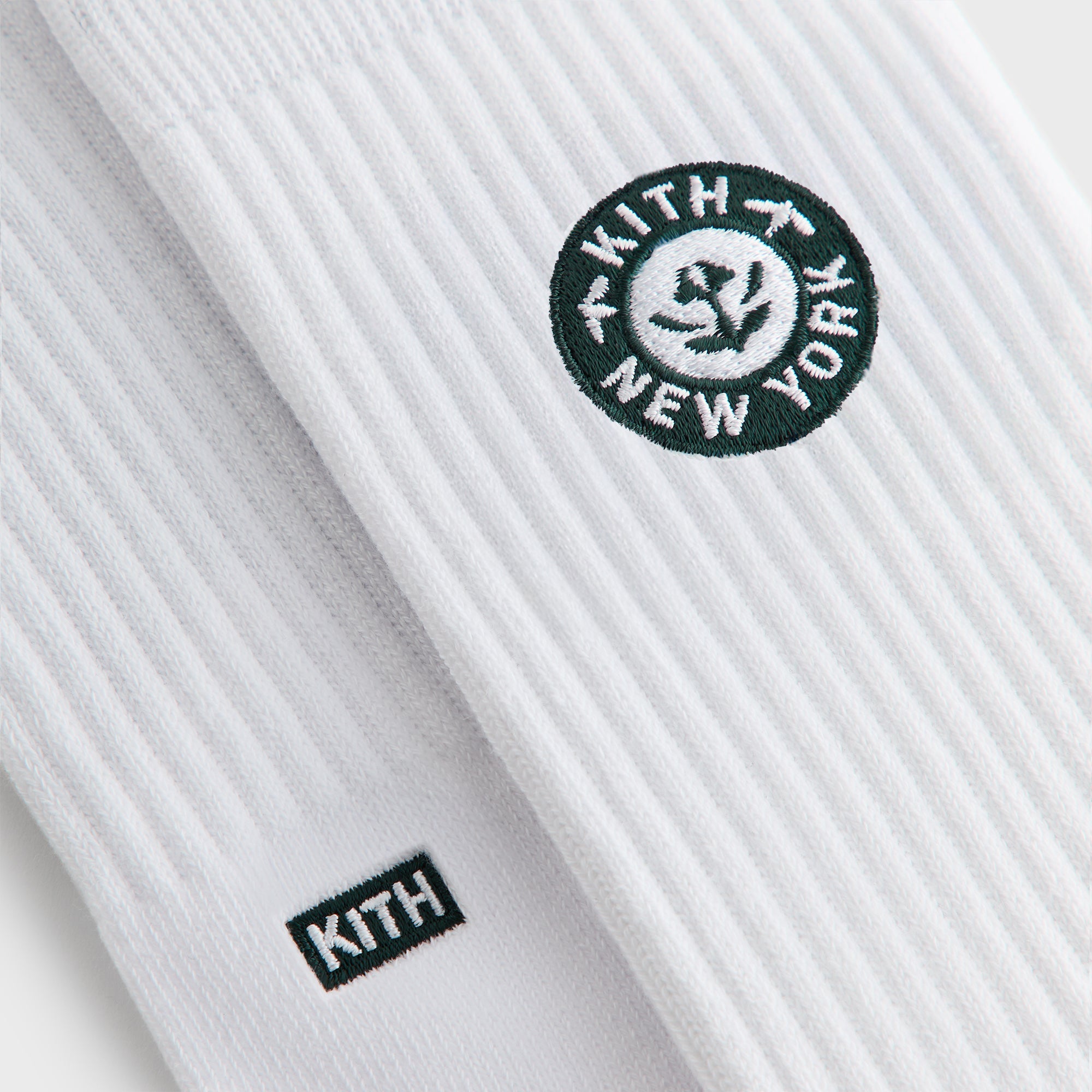 Kith 3-Pack Rose Script Cotton Crew Socks - Multi – Kith UK