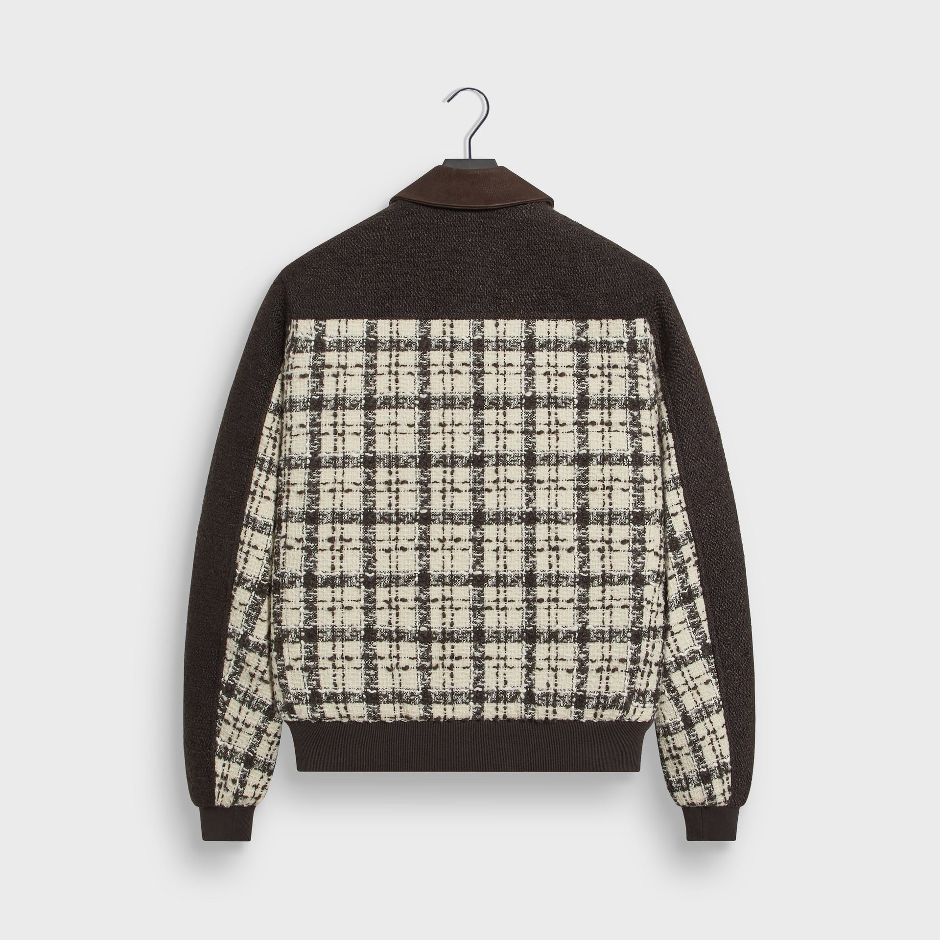 &Kin Mixed Tweed Hawthorne Flight Jacket - Sandrift - PH