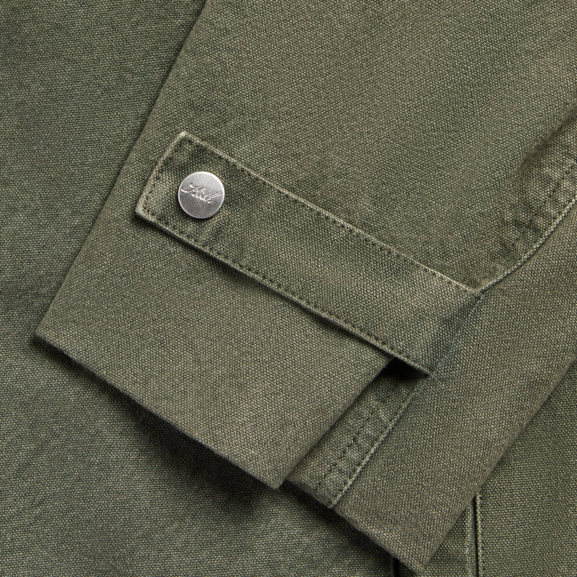 Kith Washed Canvas Ariel Blouson Jacket - Cypress