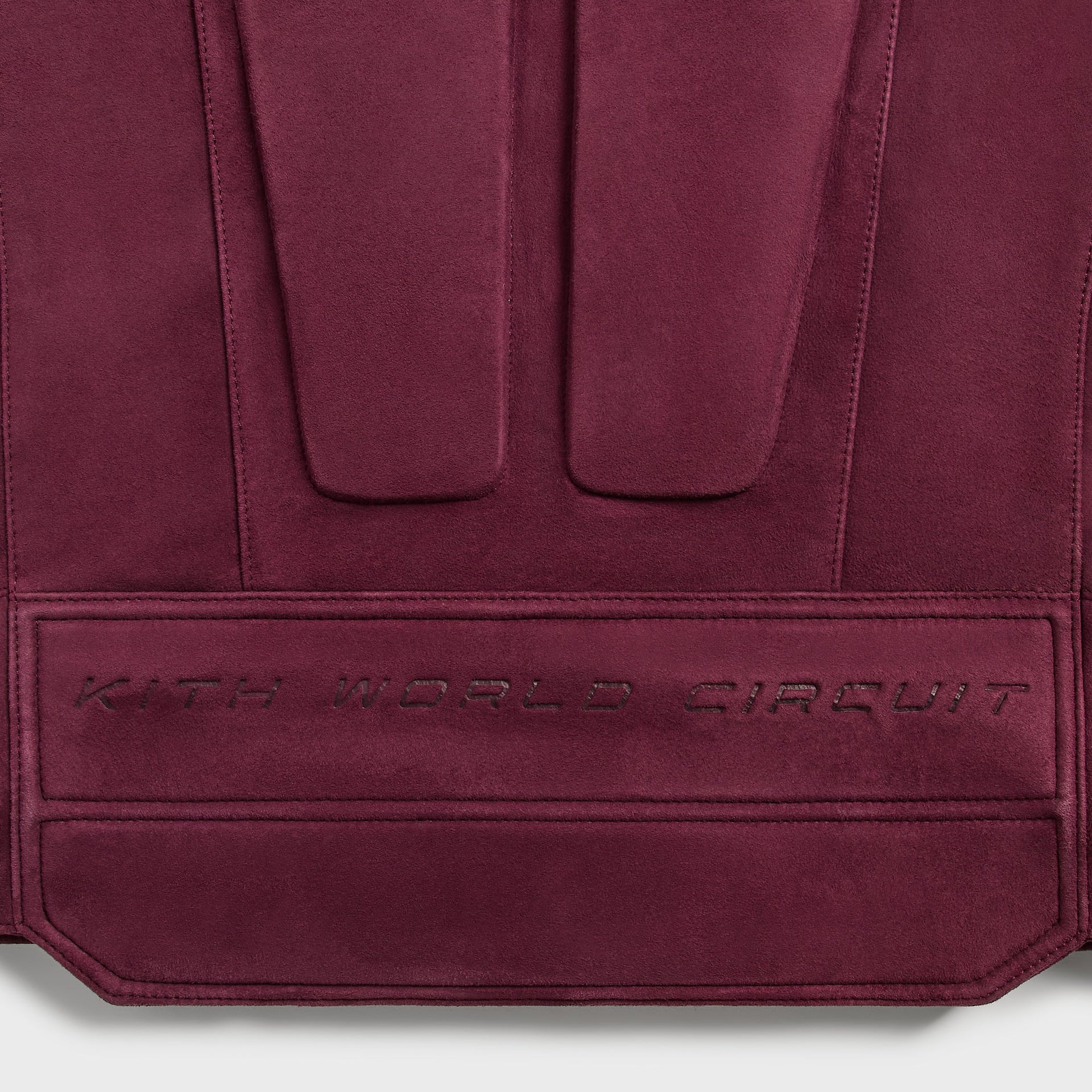 Kith Suede Wayne Moto Jacket - Magma