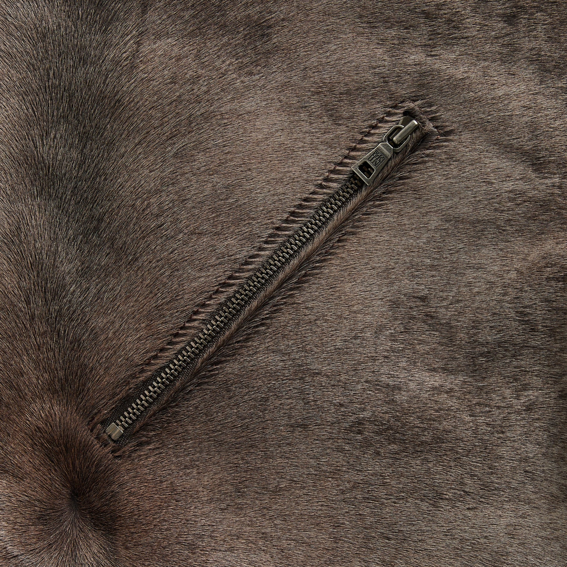 &Kin Pony Hair Cassius Moto Jacket - Underground