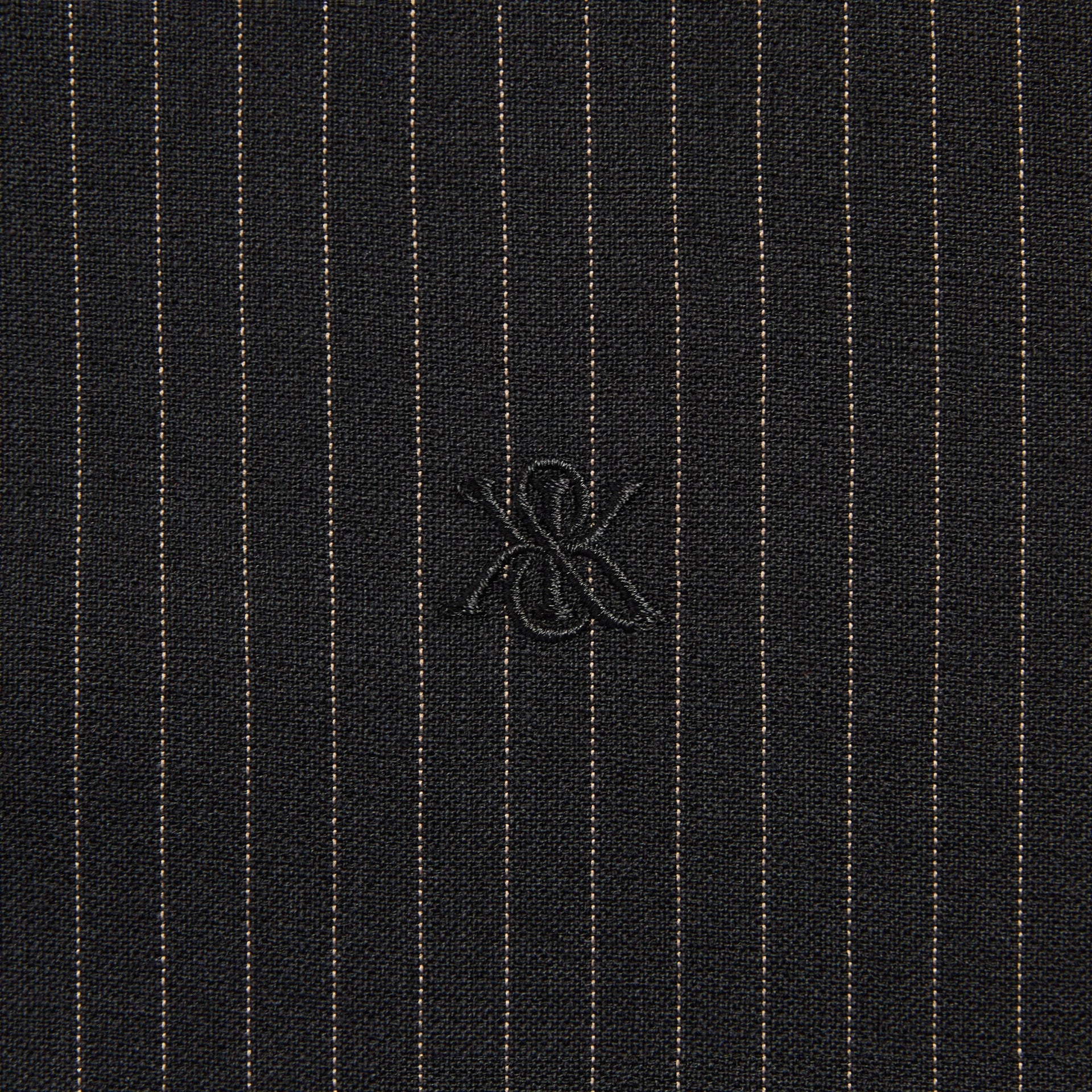 Kith Pinstripe Rui Track Jacket - Black