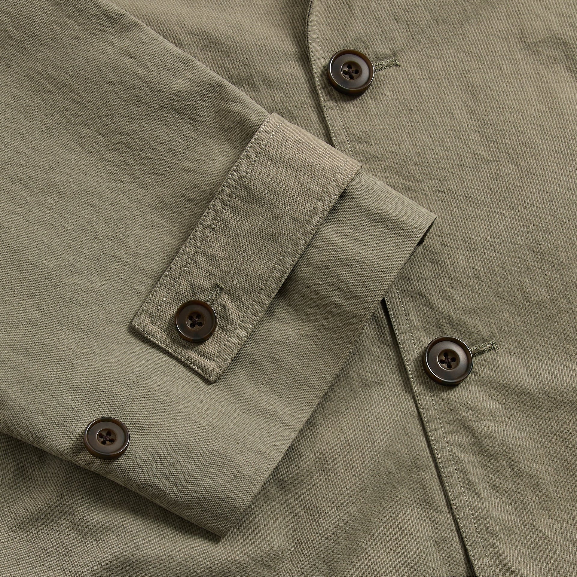 &Kin Washed Twill Nikolai Cropped Trench - Scene