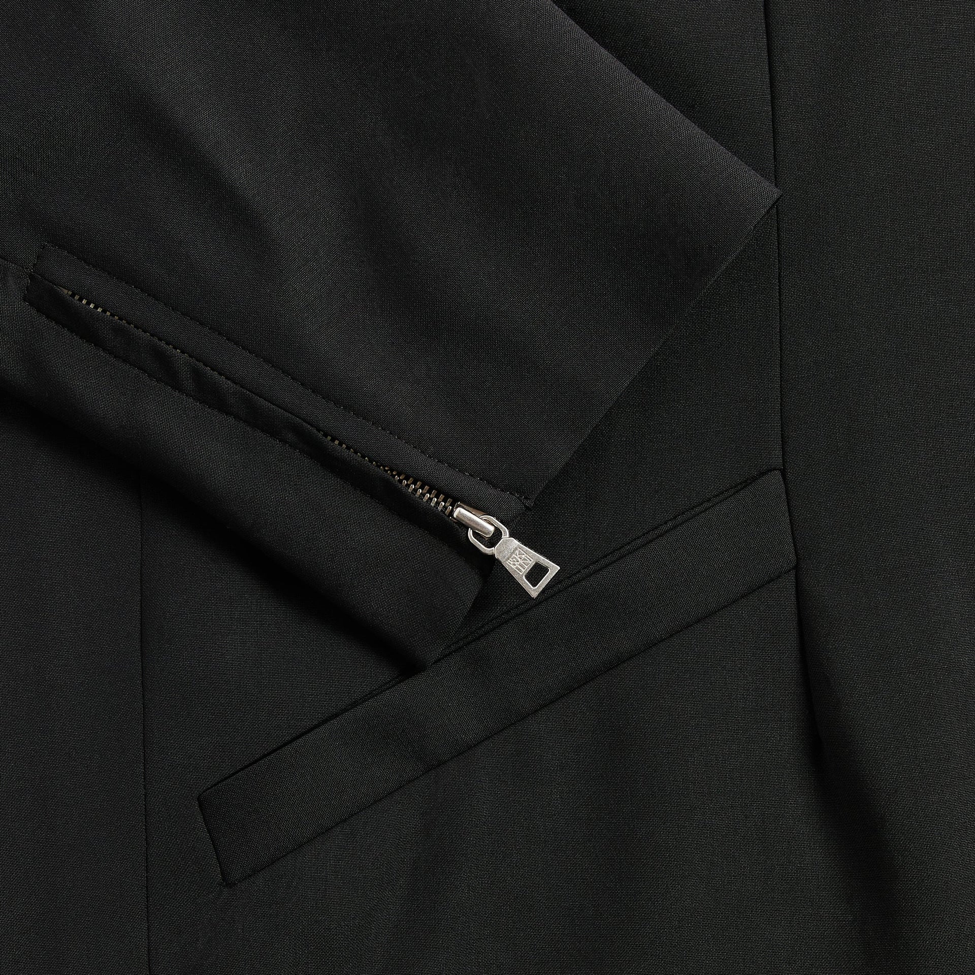 &Kin Tropical Wool Denez Jacket - Black - PH