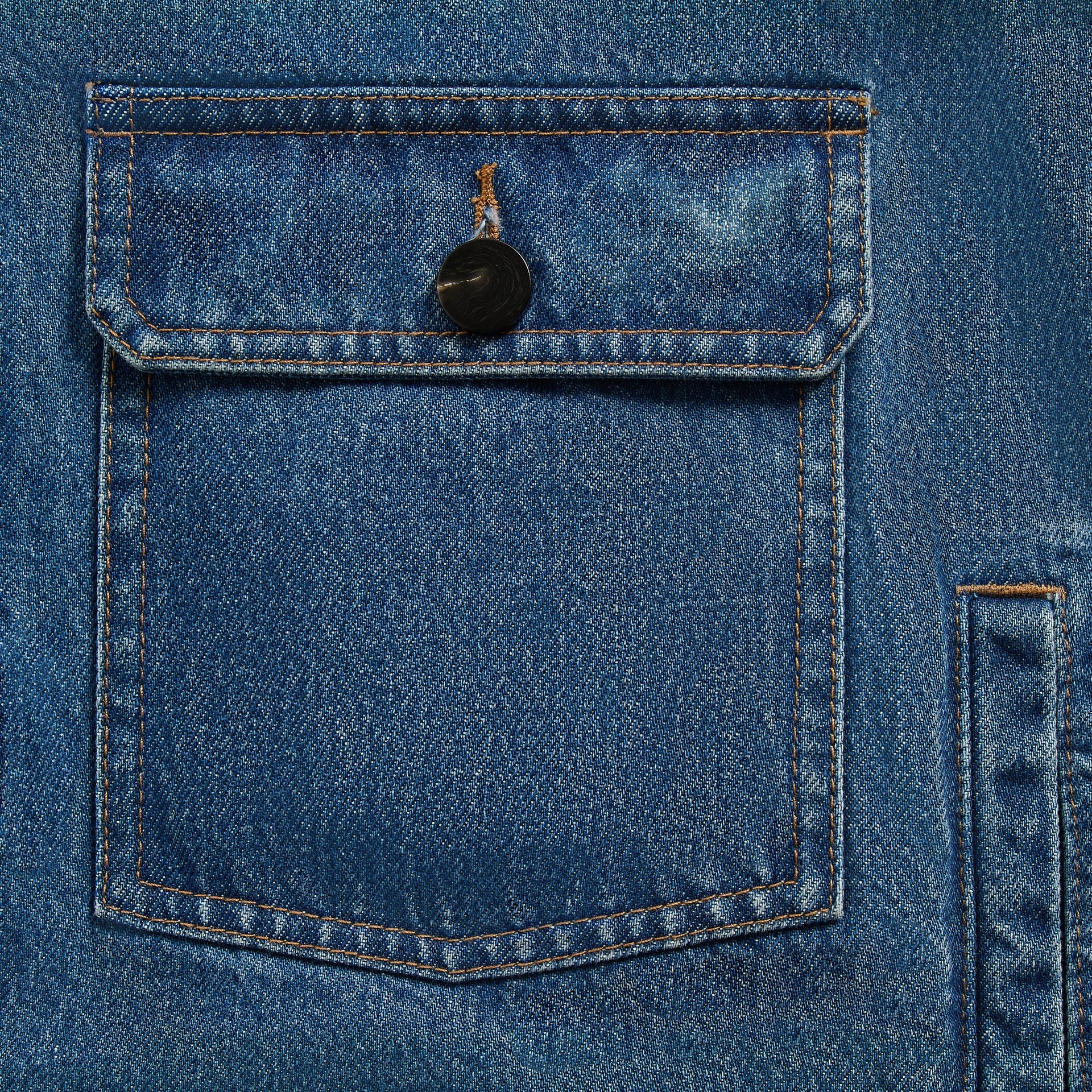 &Kin Denim Clint Trucker Jacket - River Indigo
