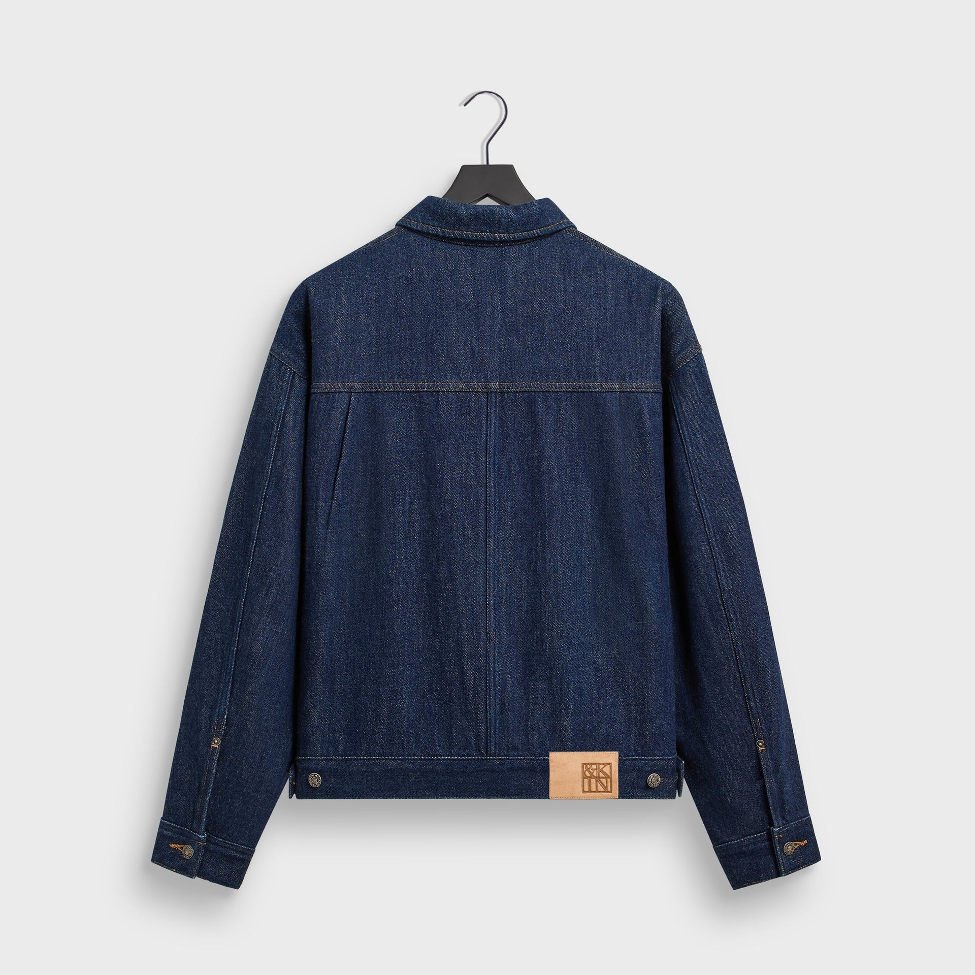 &Kin Rope Twill Alonzo Jacket - Dark Indigo - PH