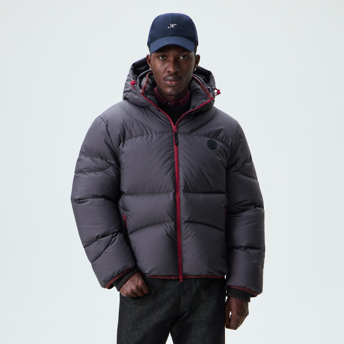 Kith Matte Stretch Taffeta Corey Puffer - Nightfall