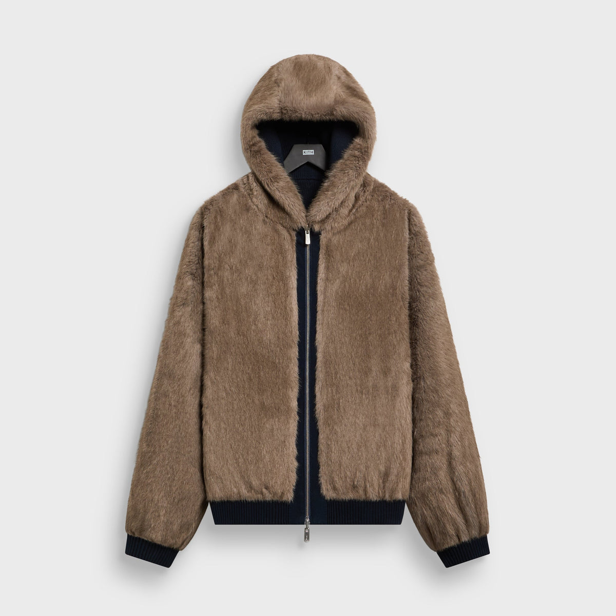 Kith Reversible Knit Jaysen Bomber Jacket - Nocturnal