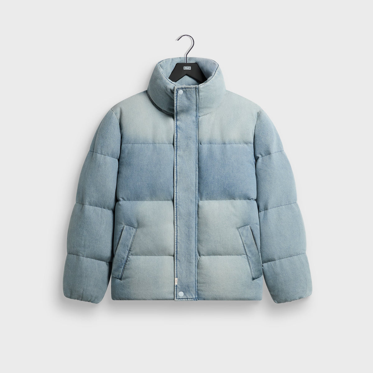 Kith Denim Maverick Puffer - Light Indigo