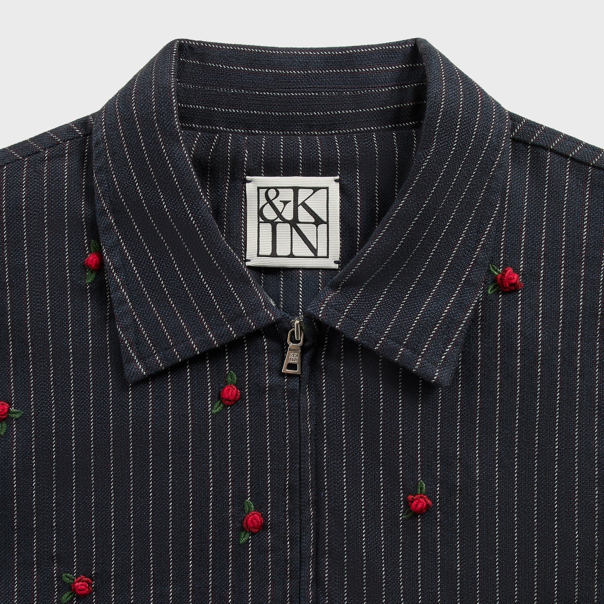 &Kin Embellished Alistair Jacket - Nocturnal