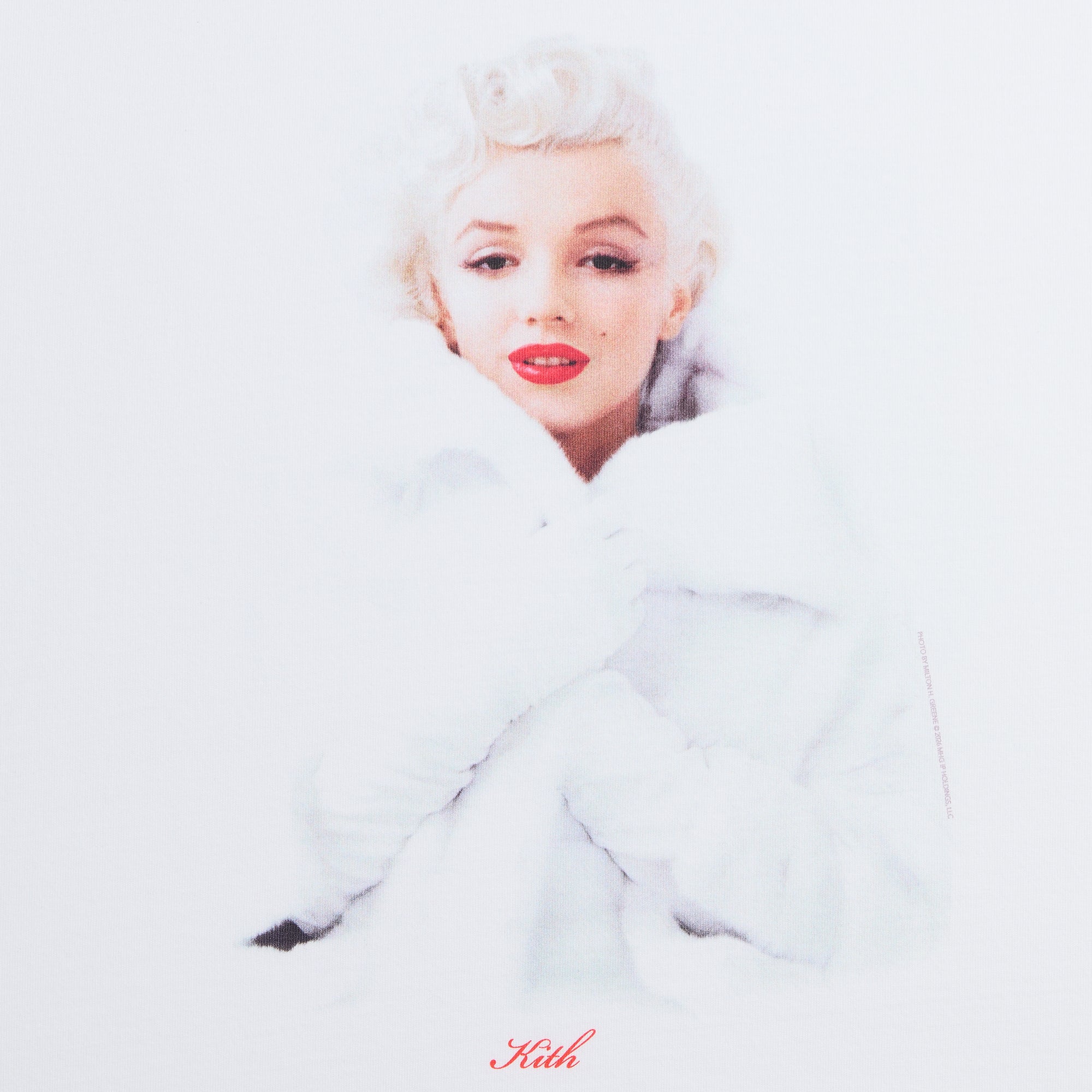 Kith for Marilyn Monroe Fur Coat Tee - White – Kith UK