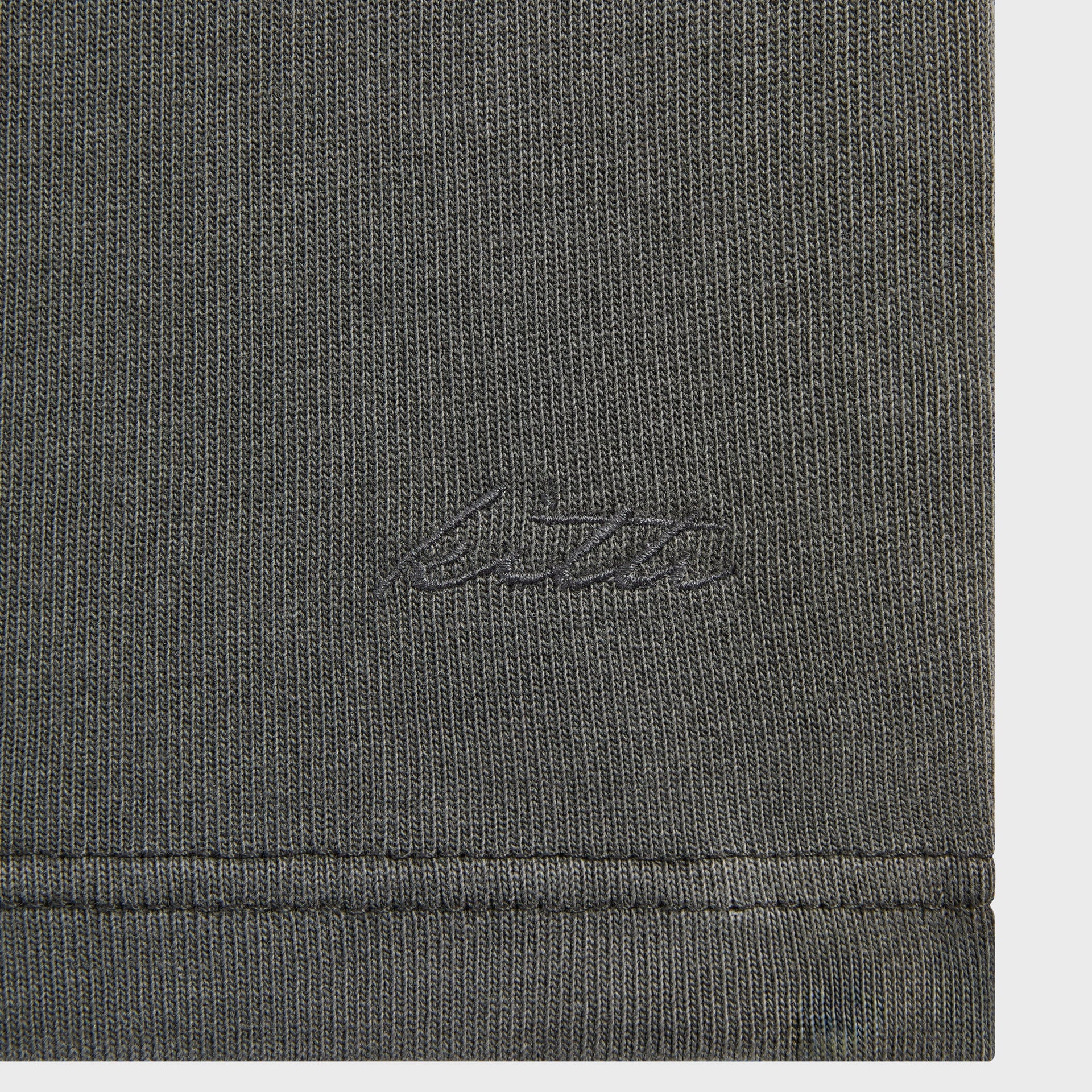 Kith Long Sleeve Lawson Tee - Dark Ash