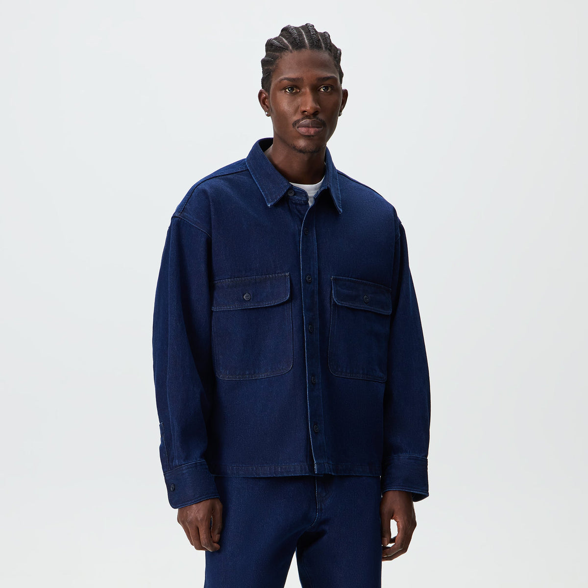 Kith Denim Henson Shirt - Dark Indigo