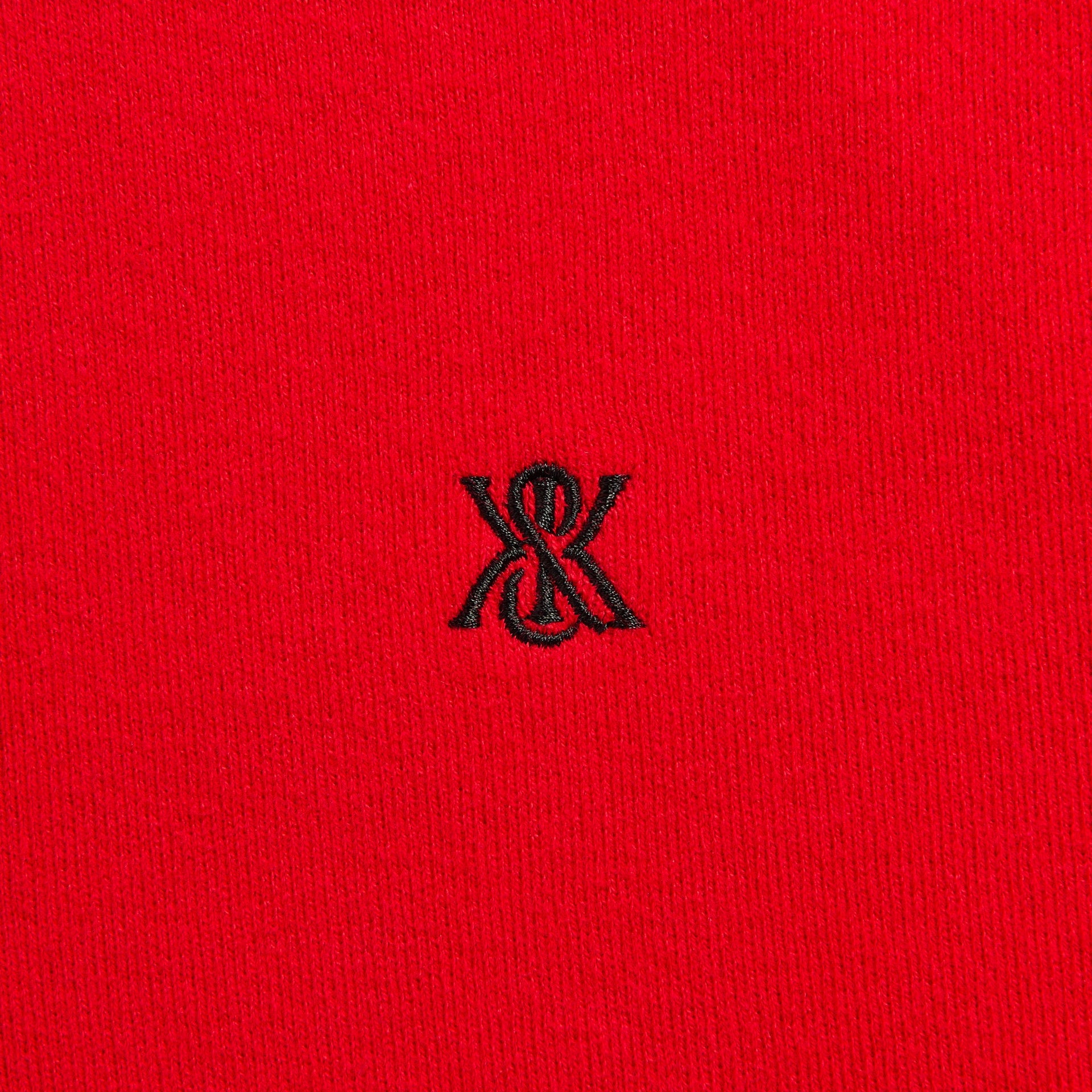 Kith Compact Cotton Knit Javier Quarter Zip Pullover - Fame