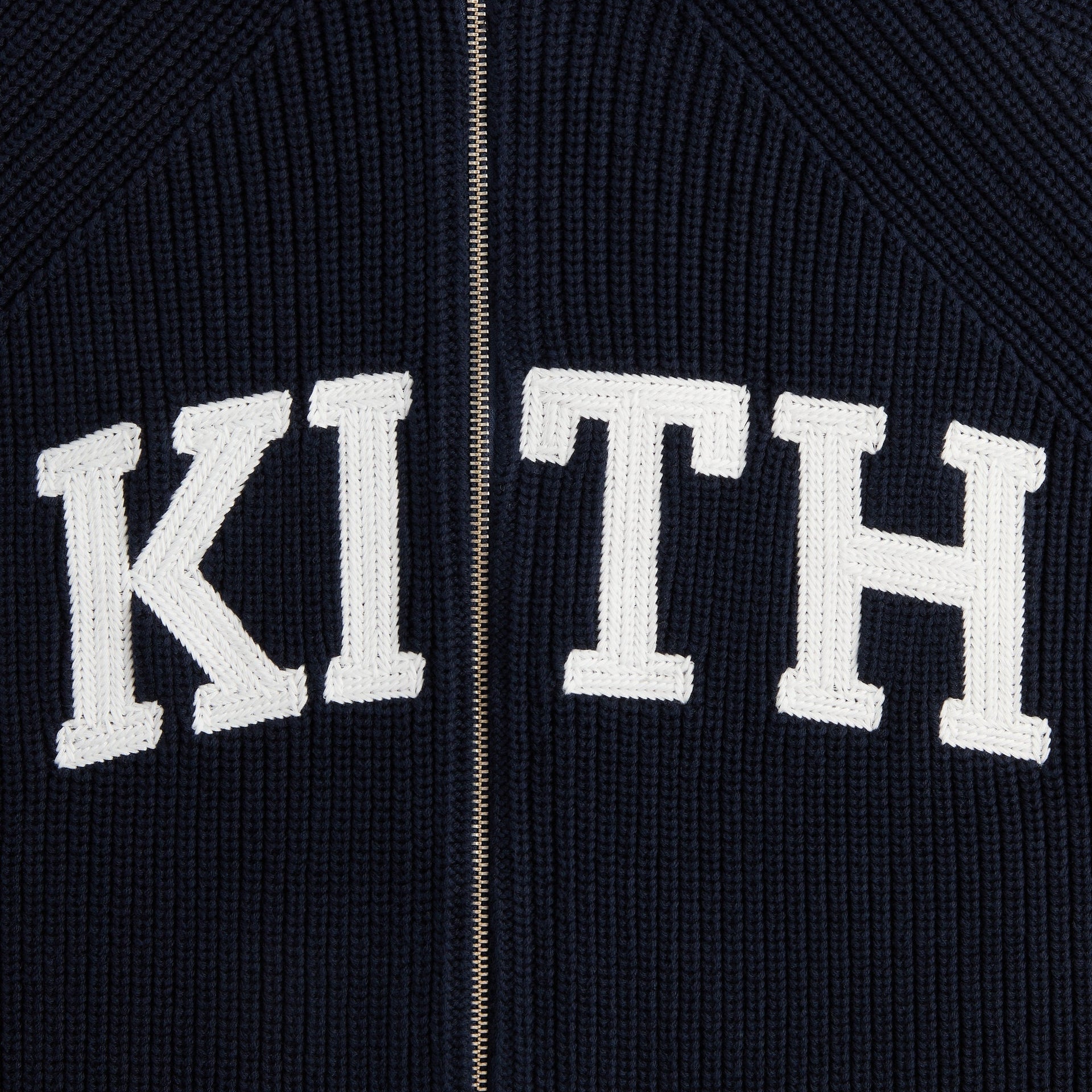 Kith Eric Zip Up Sweatshirt - Nocturnal - PH