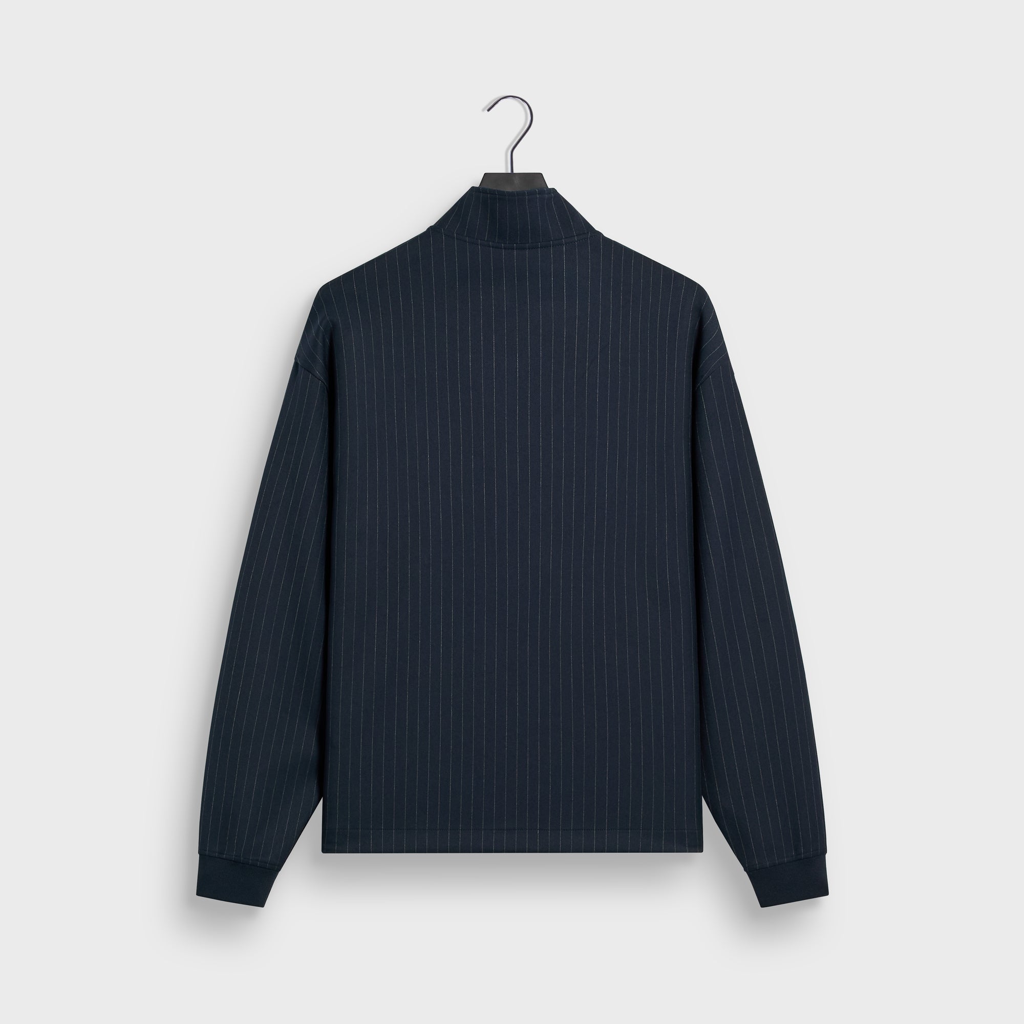 Kith Double Weave Nelson Quarter Zip - Nocturnal – Kith UK