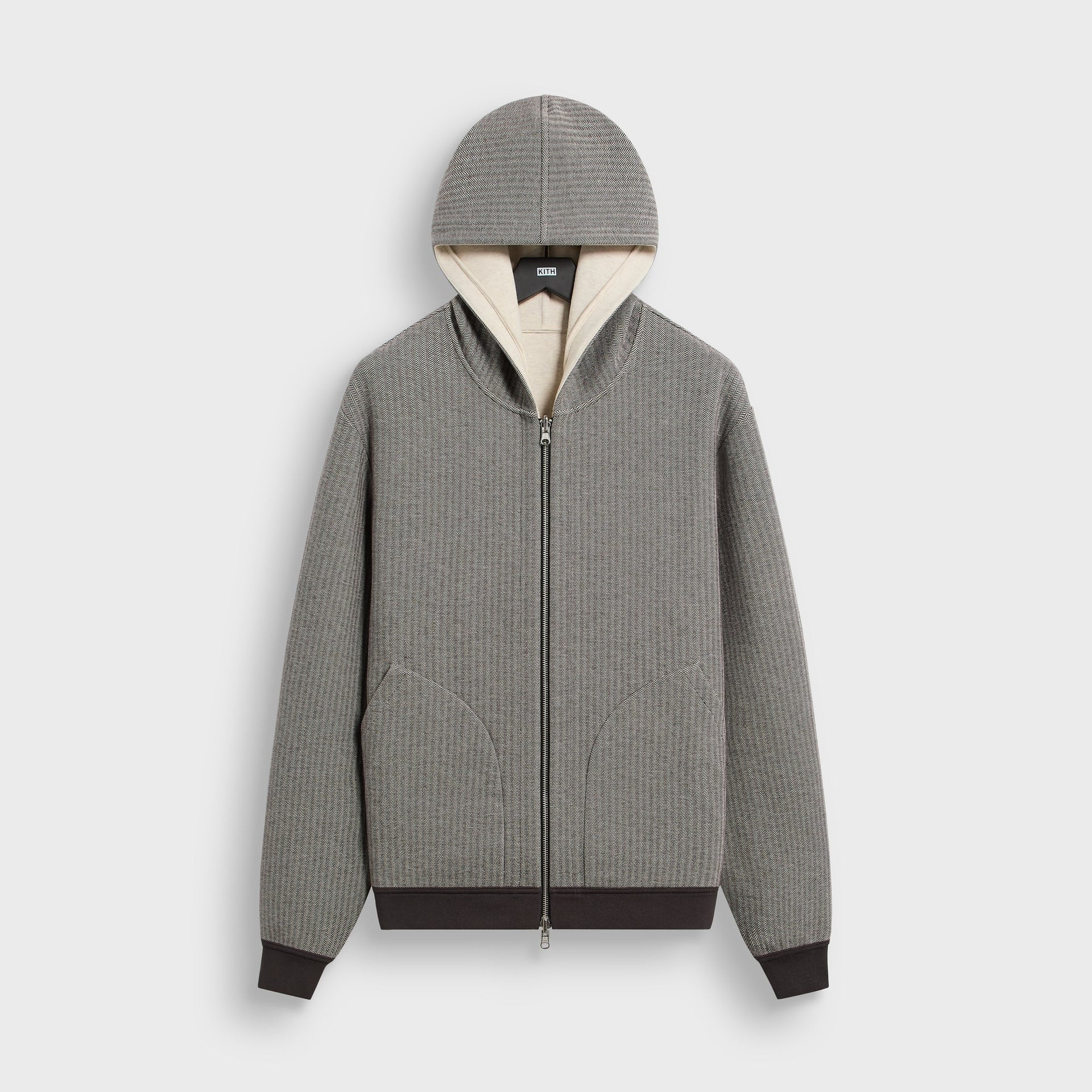 &Kin Reversible Double Face Williams V Hoodie - Kindling - PH