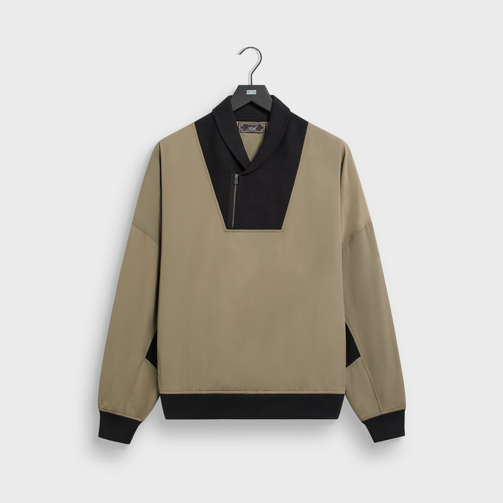Kith Nylon Vernon Pullover - Icy Olive