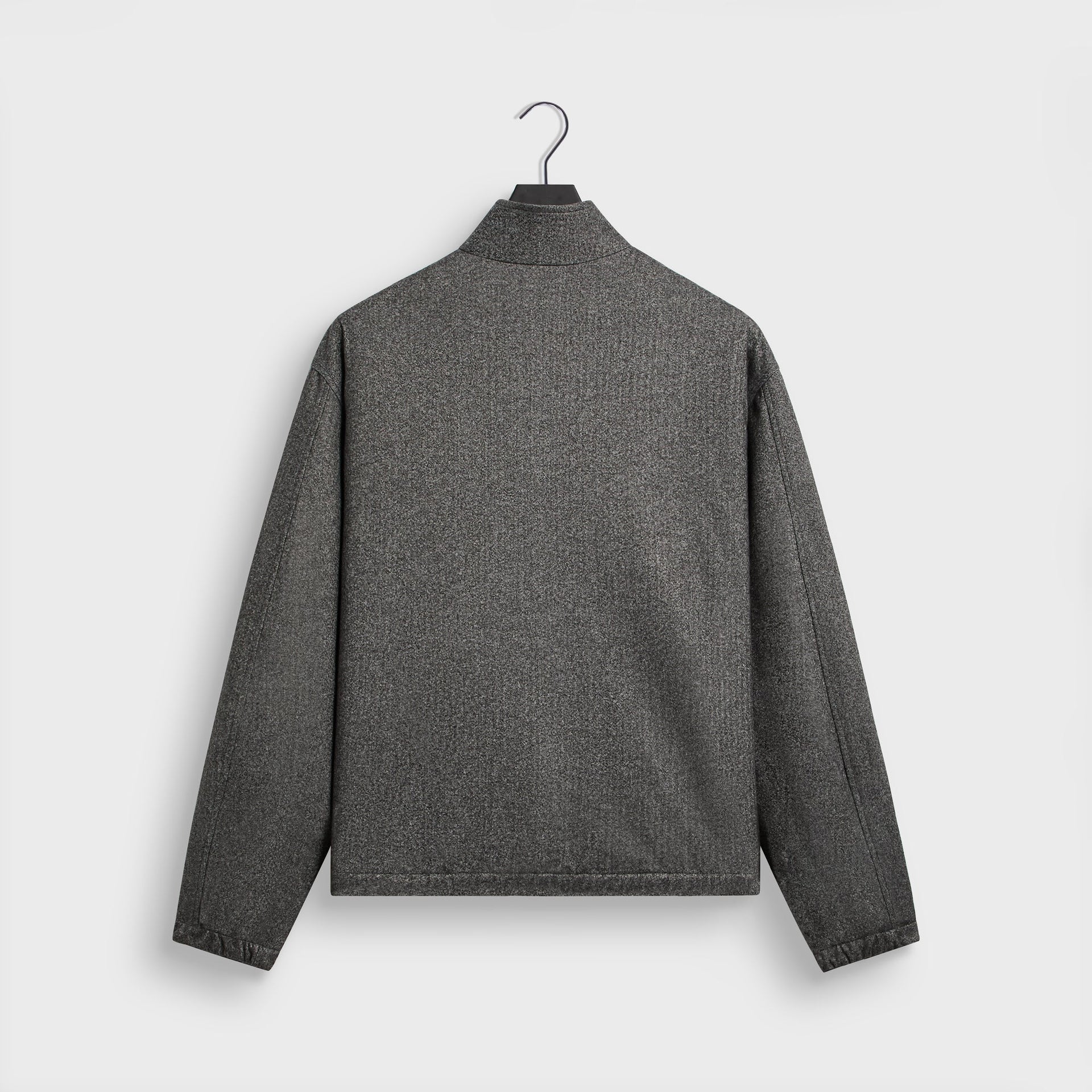 &Kin Flannel Jersey Stephen Track Jacket - Charcoal Heather - PH