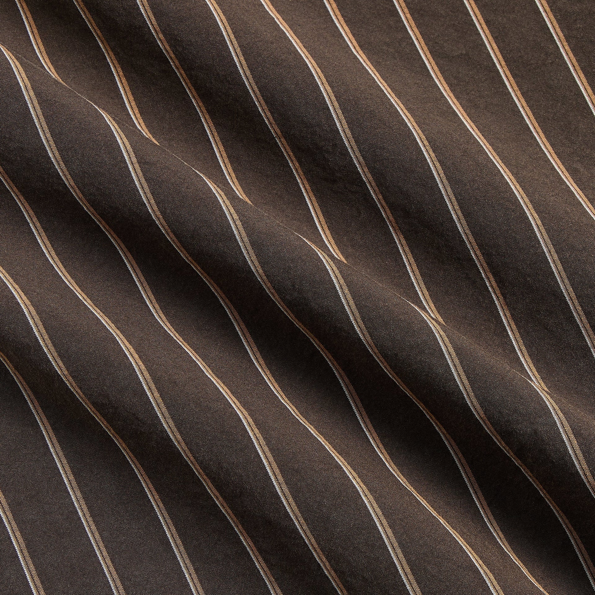 &Kin Striped Poplin Nico Shirt - Derby