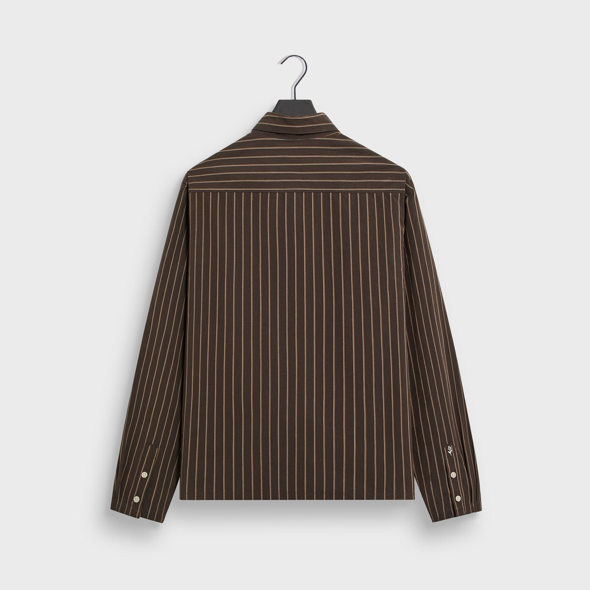 &Kin Striped Poplin Nico Shirt - Derby - PH