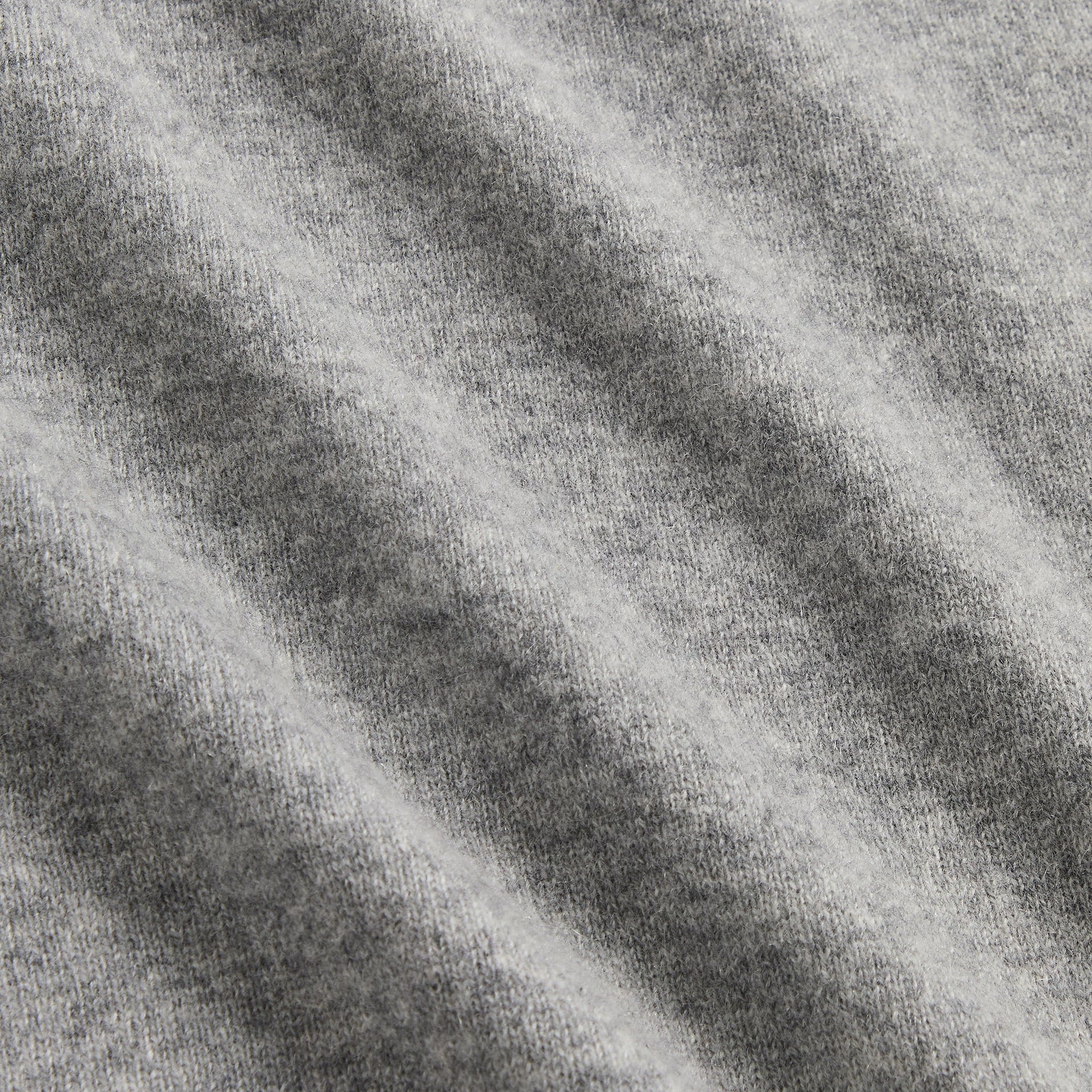 &Kin Cashmere Cyrus Turtleneck - Mid Heather Grey