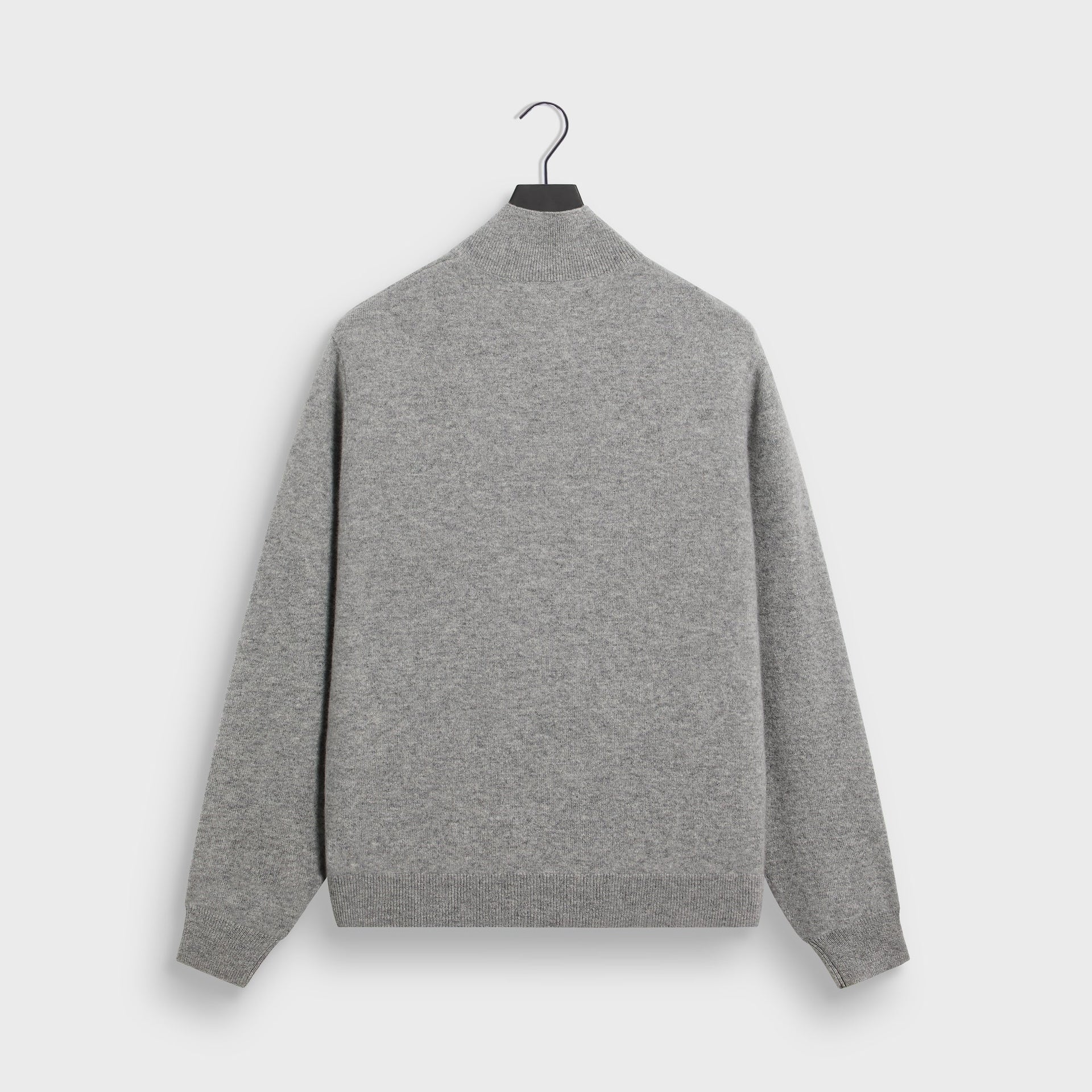 &Kin Cashmere Cyrus Turtleneck - Mid Heather Grey - PH