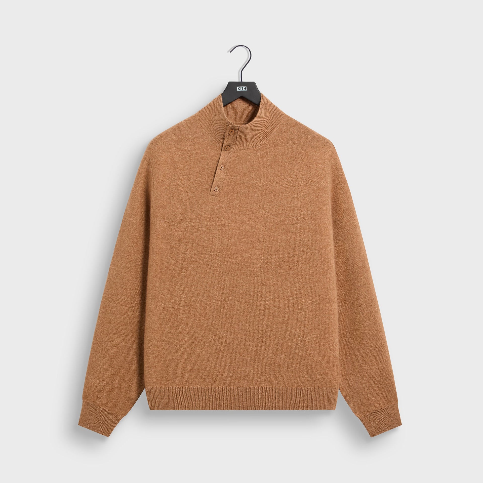 &Kin Cashmere Cyrus Turtleneck - Sand Dune
