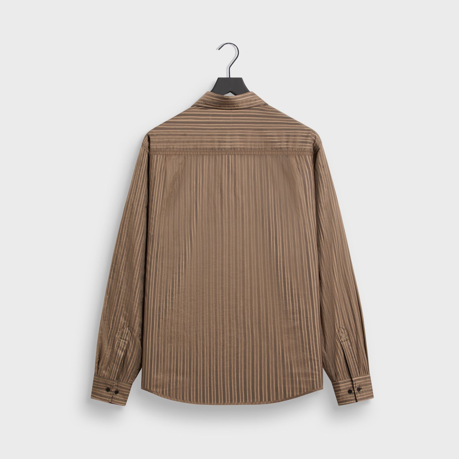 Kith Layered Stripe Georgie Shirt - Gobi