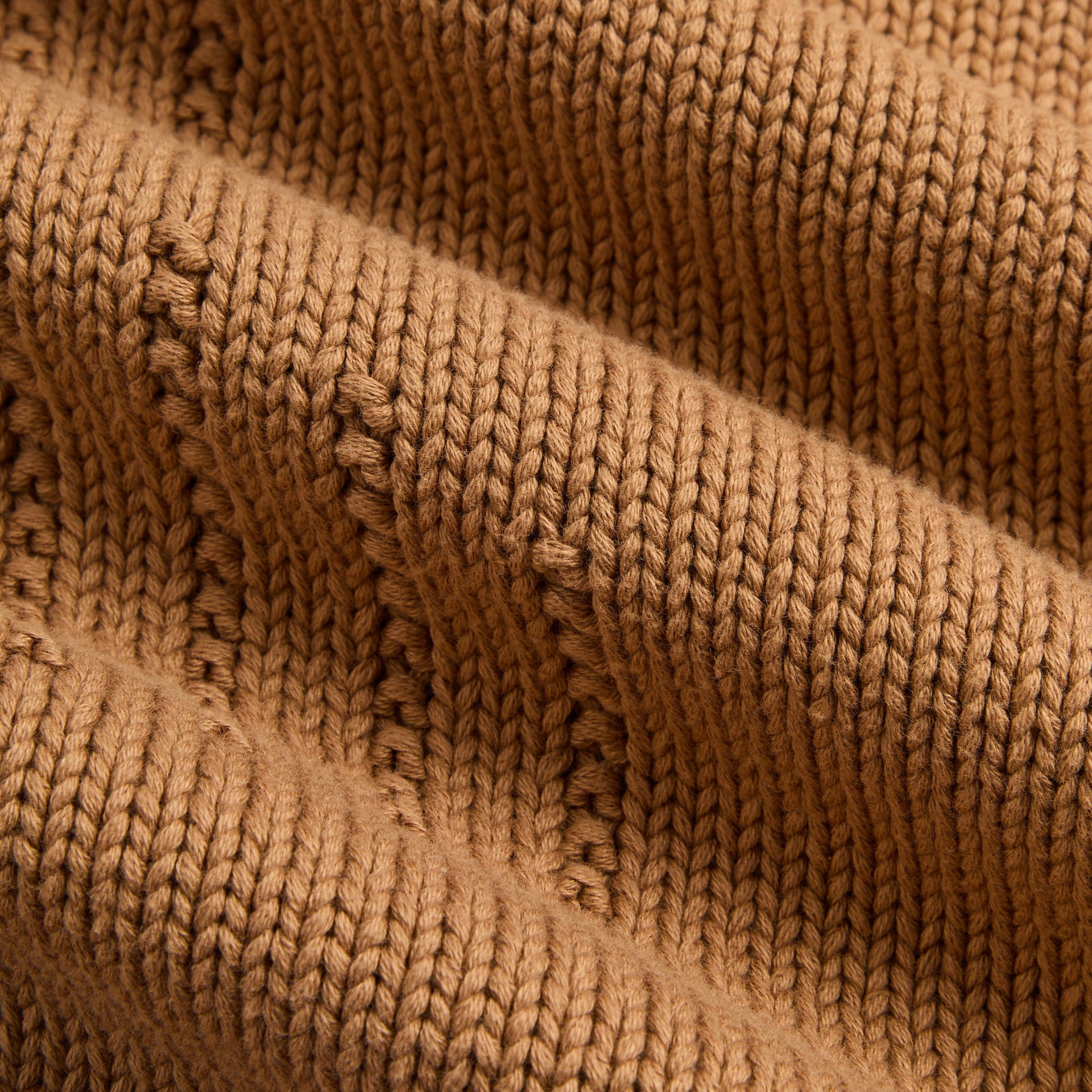 Kith for BMW Ansel Quarter Zip Sweater - Desert