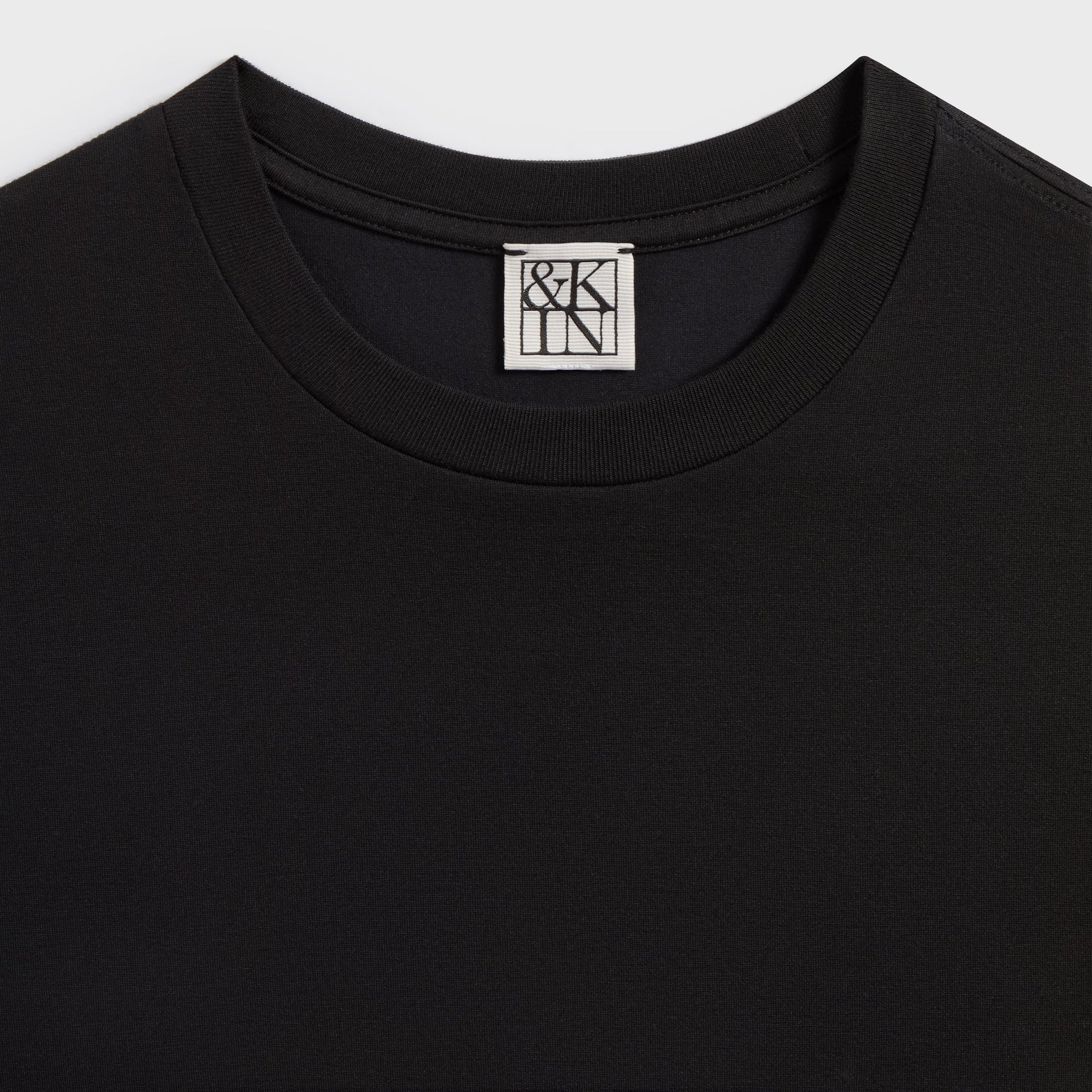 &Kin Long Sleeve Halston Tee - Black - PH