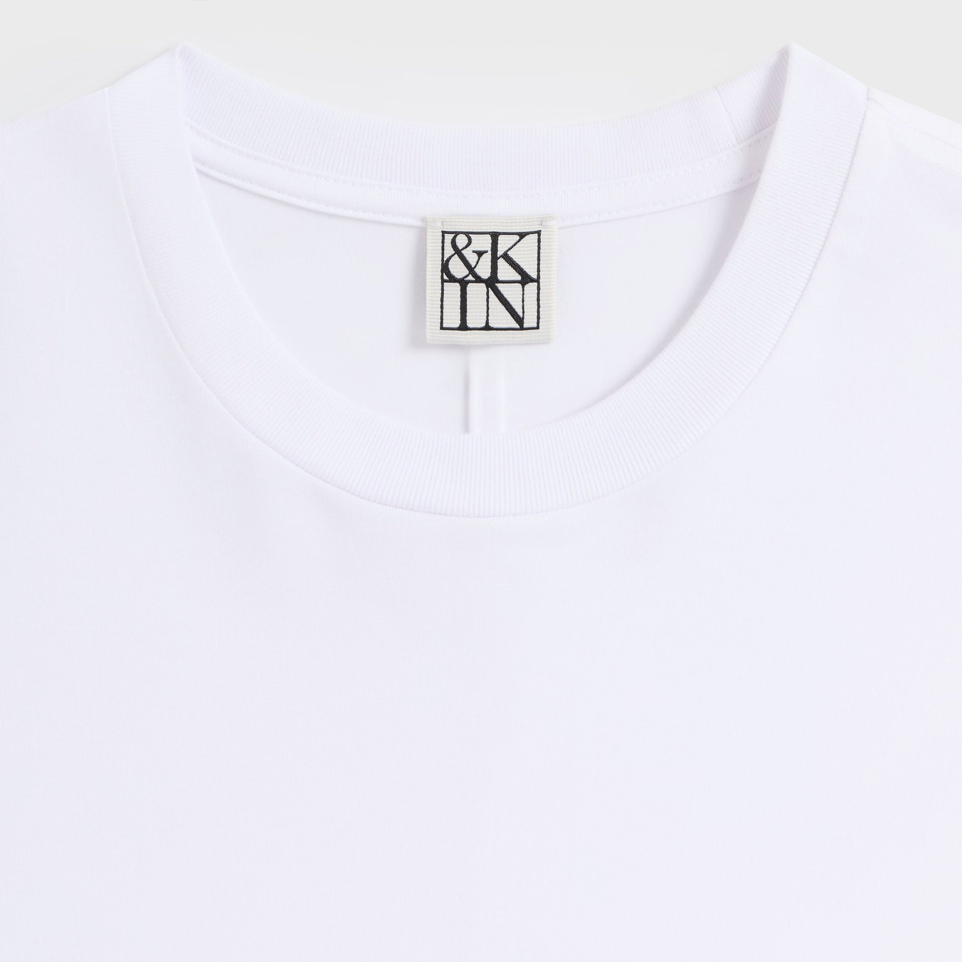 &Kin Long Sleeve Halston Tee - White