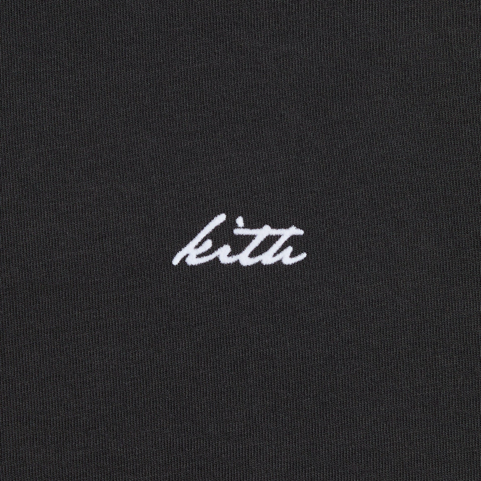 Kith Long Sleeve Alex Boxy Tee - Black