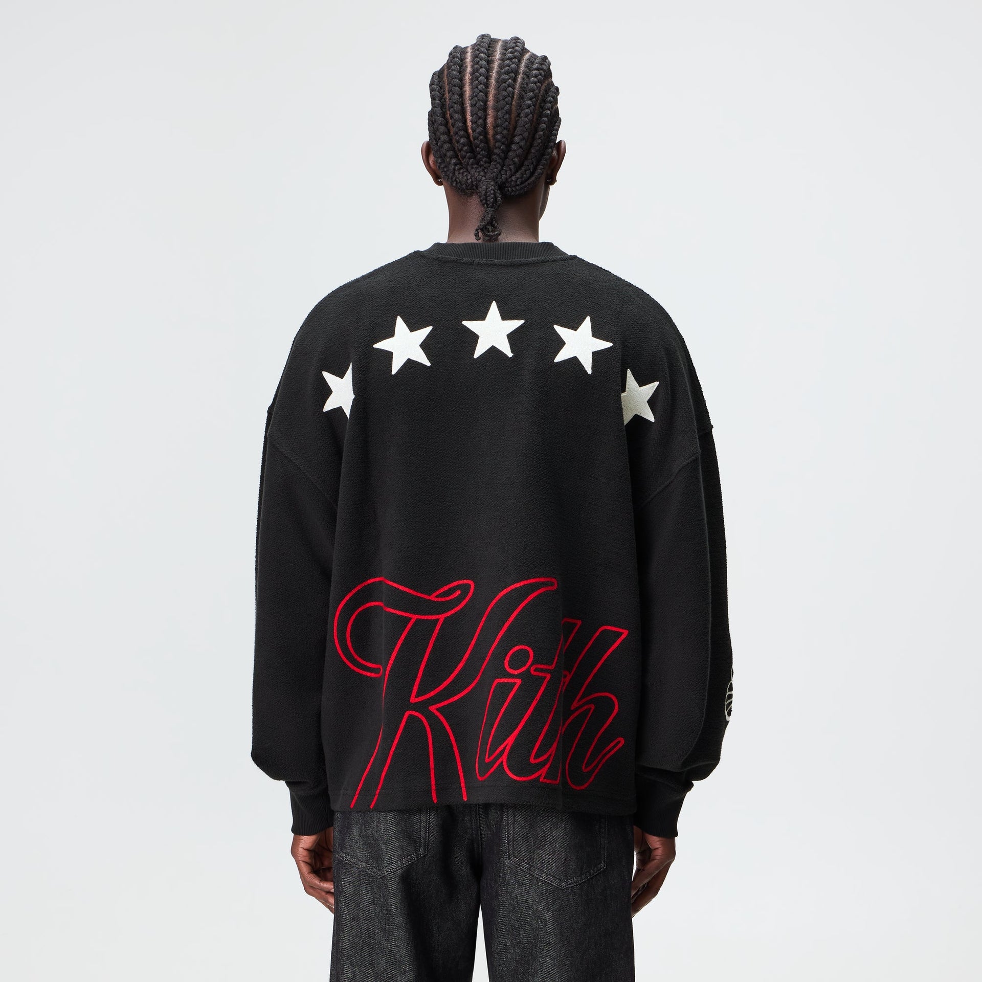 Kith Varsity Lawson Crewneck - Black