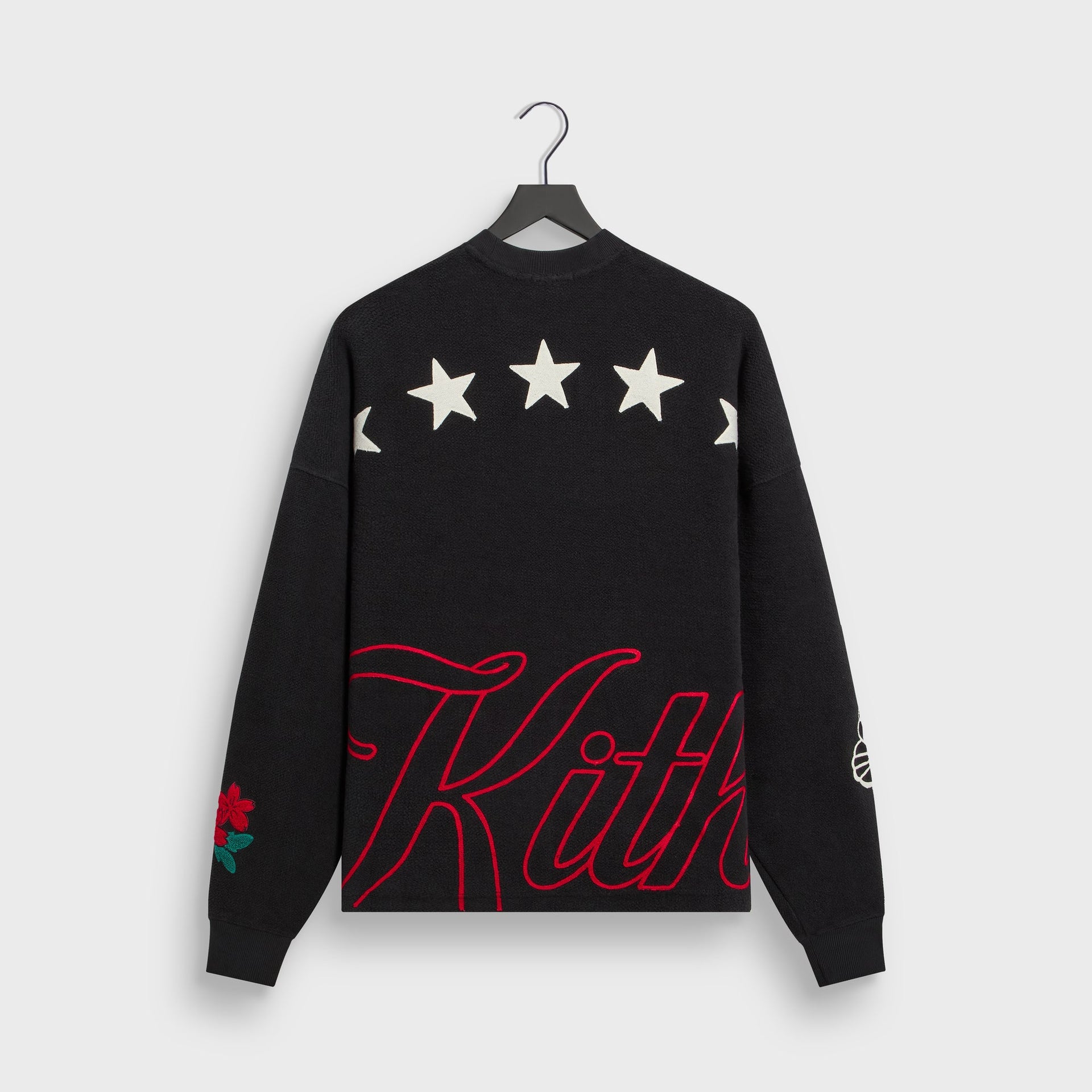 Kith Varsity Lawson Crewneck - Black