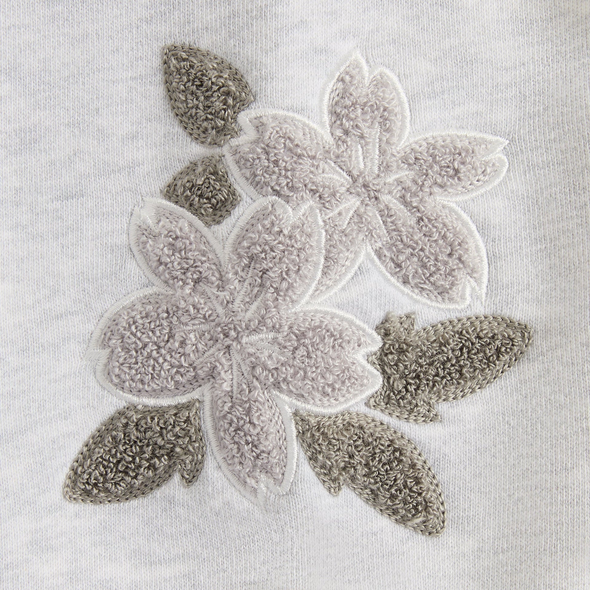 Kith Varsity Lawson Crewneck - Light Heather Grey