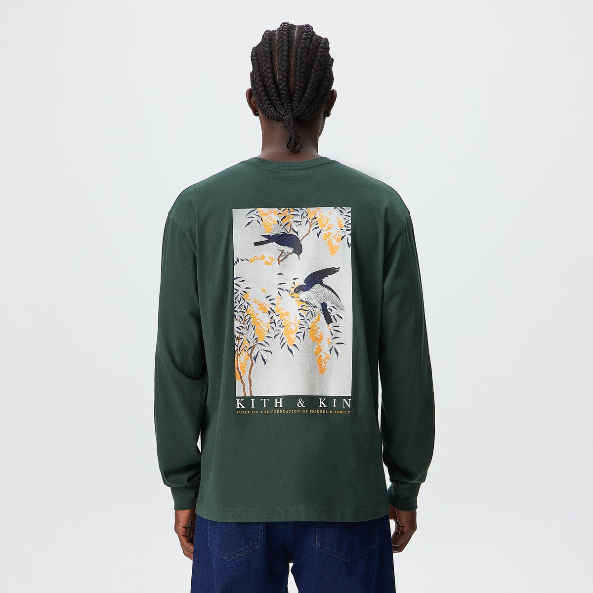 Kith Winter Tailbird Long Sleeve Pocket Tee - Stadium