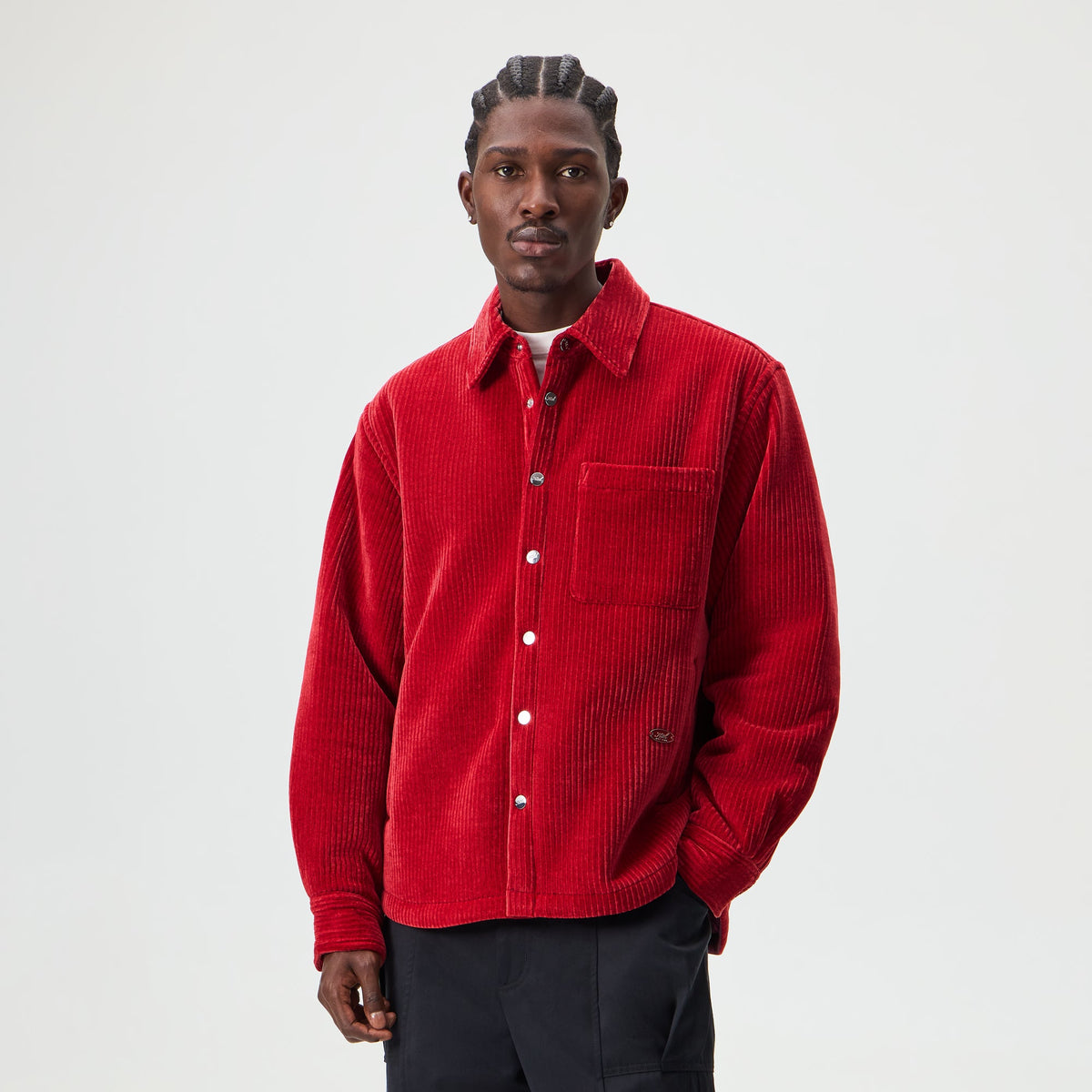 Kith Bonded Cord Boucle Sheridan Shirt Jacket - Allure